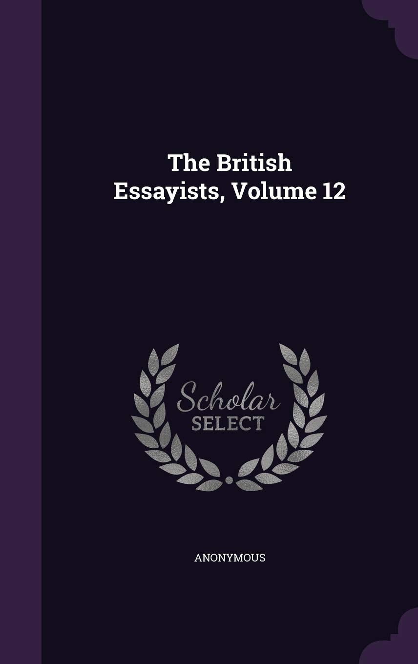 Product Image: The British Essayists, Volume 12