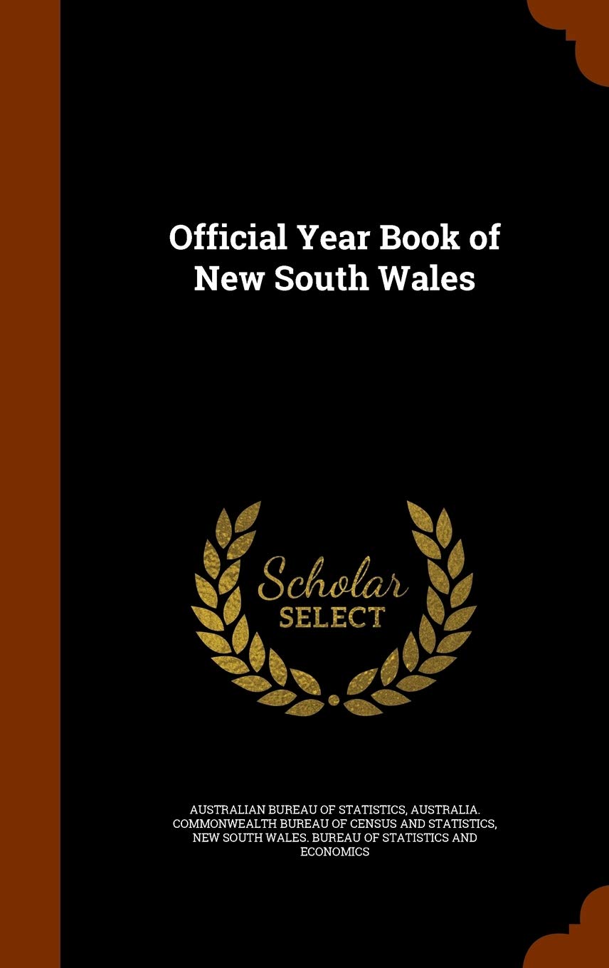 Official Year Book of New South Wales Politics & History