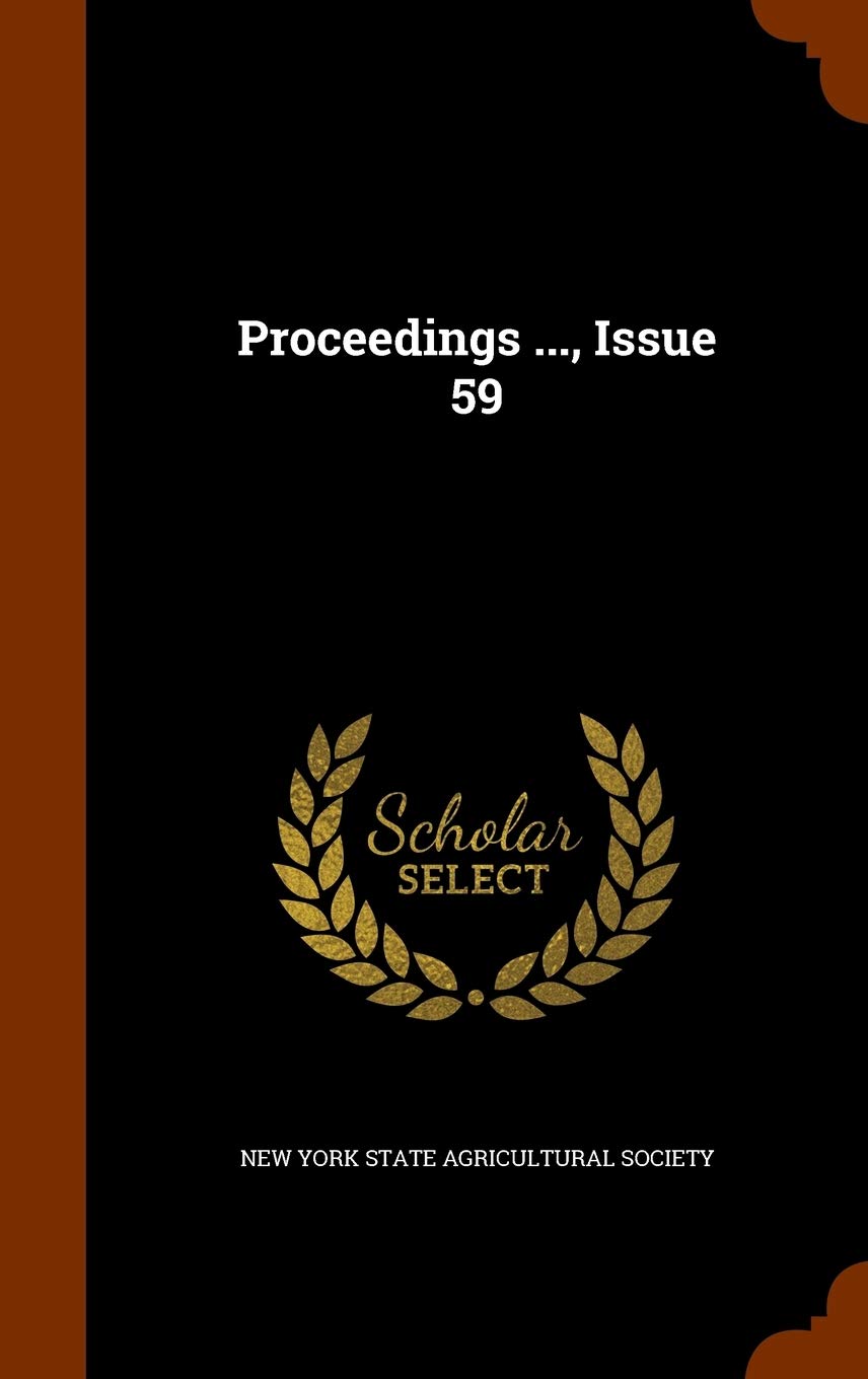Proceedings ..., Issue 59 Politics & History
