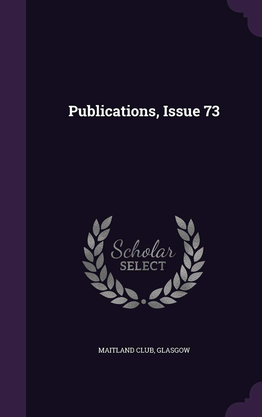 Product Image: Publications, Issue 73