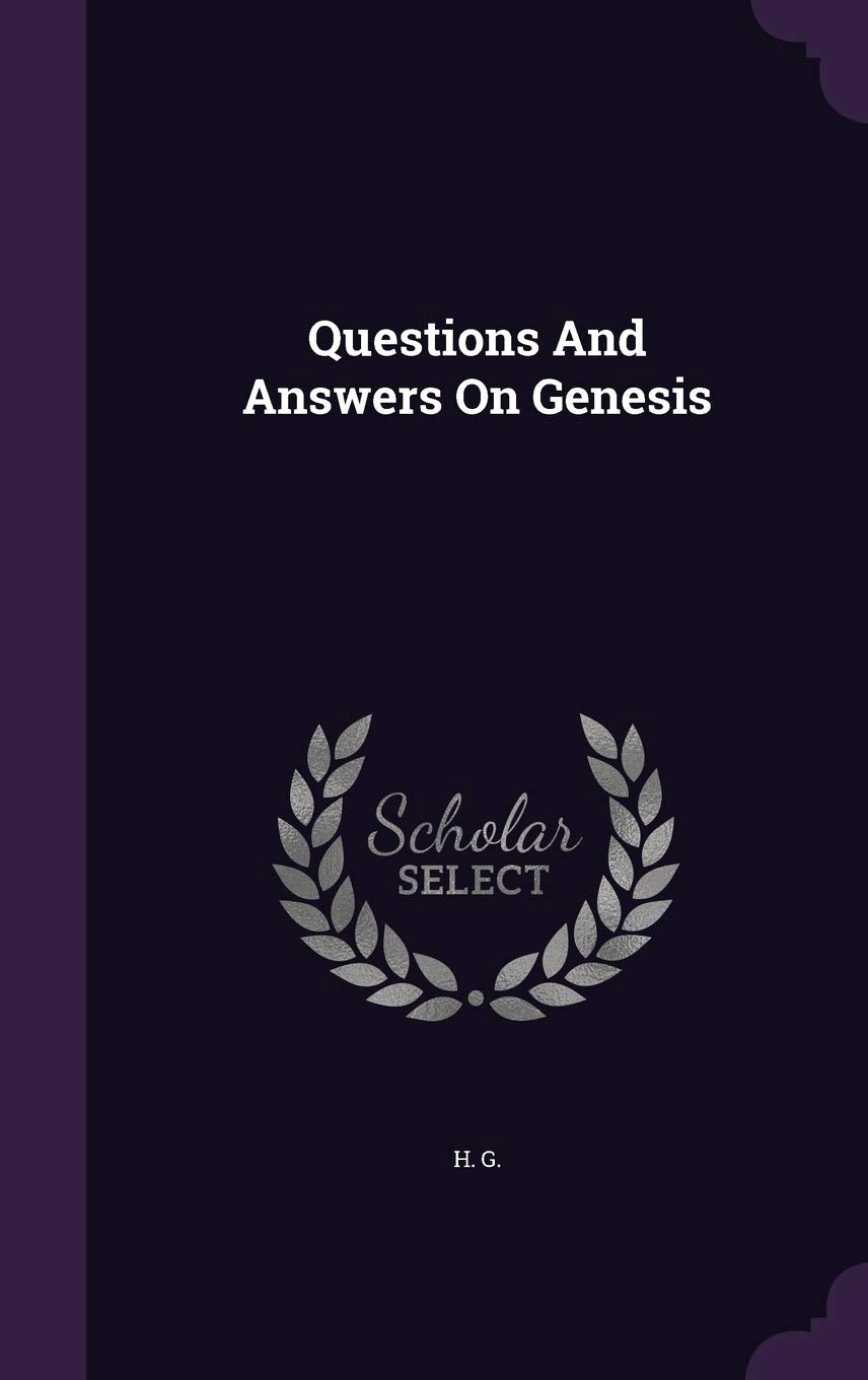 Questions And Answers On Genesis Politics & History