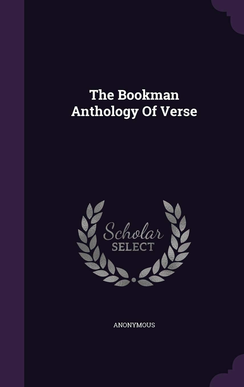 Product Image: The Bookman Anthology Of Verse