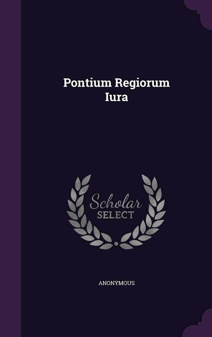 Product Image: Pontium Regiorum Iura