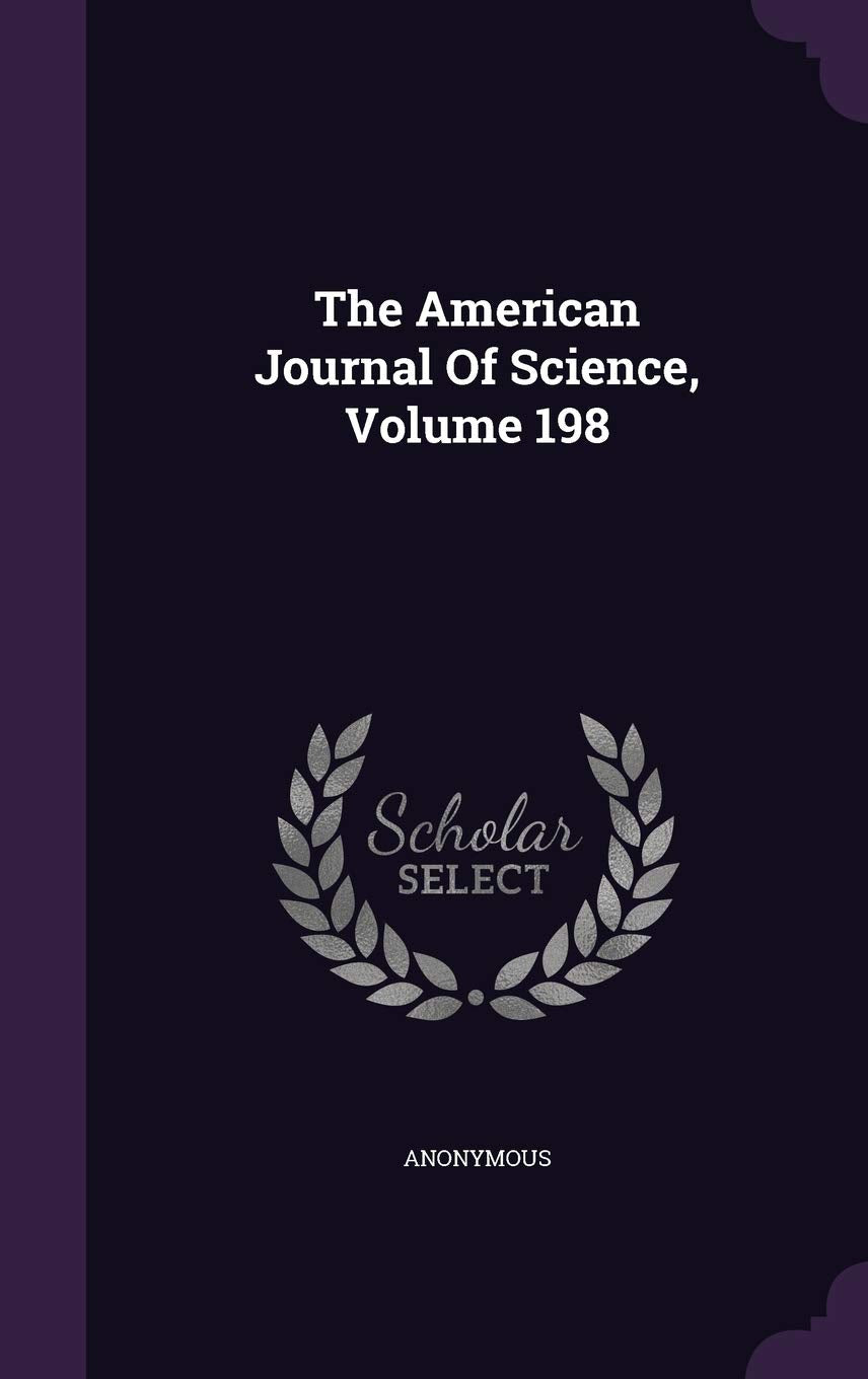 Product Image: The American Journal Of Science, Volume 198