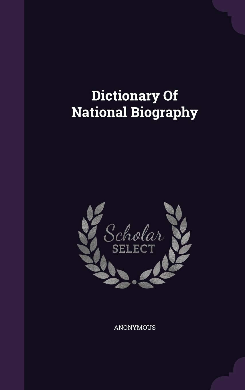 Product Image: Dictionary of National Biography