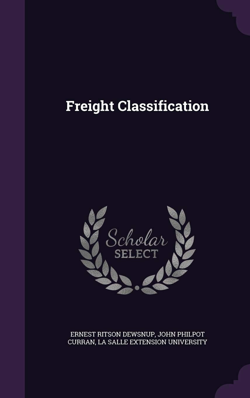 Freight Classification Politics & History