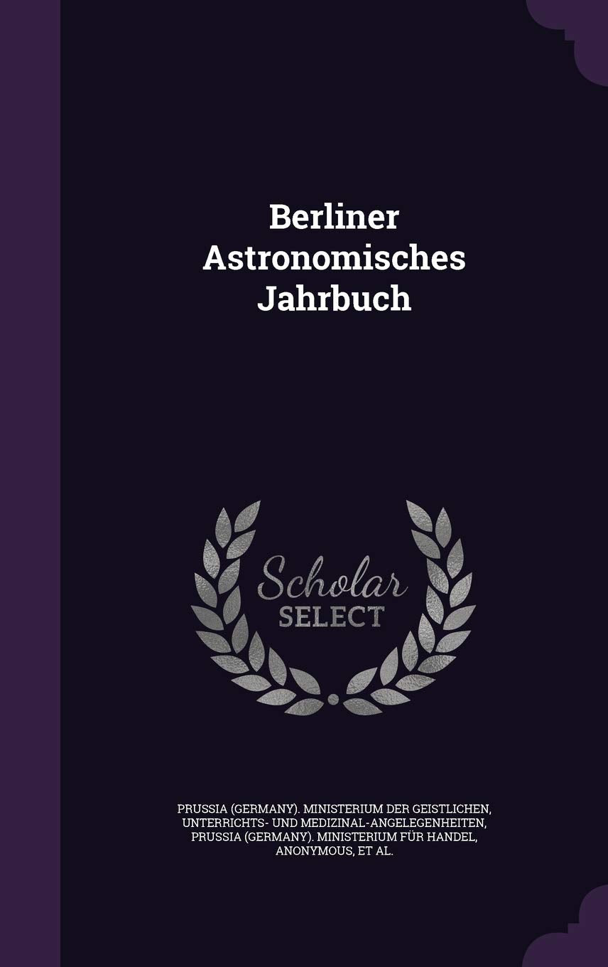 Berliner Astronomisches Jahrbuch Politics & History