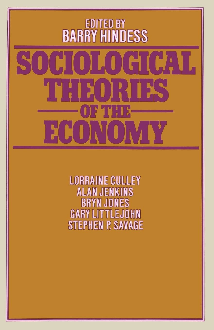 Sociological Theories of the Economy Law