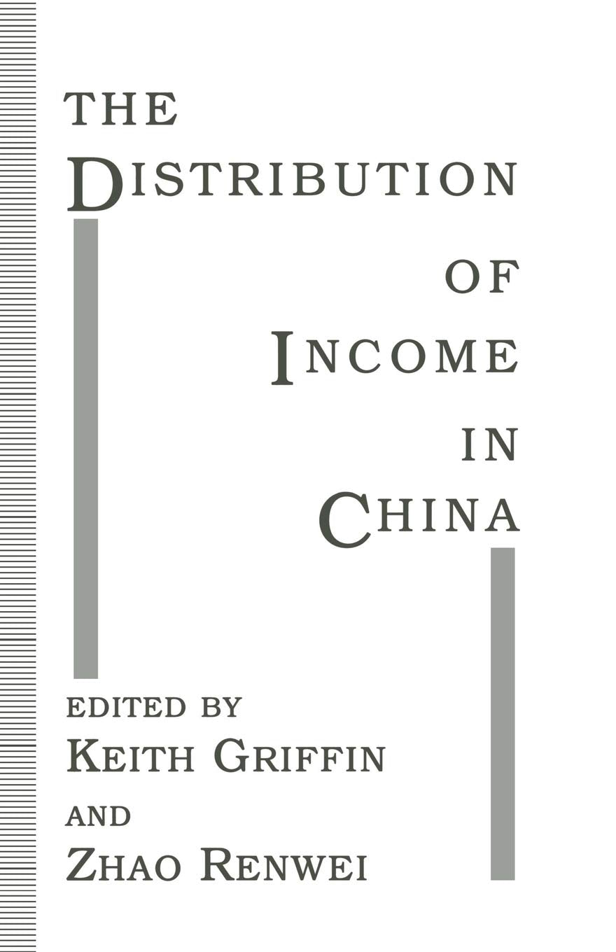 The Distribution of Income in China Law