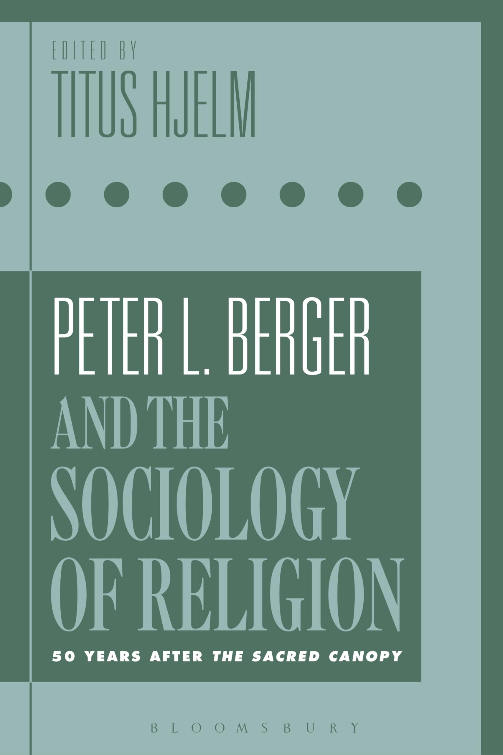 Peter L. Berger and the Sociology of Religion Law