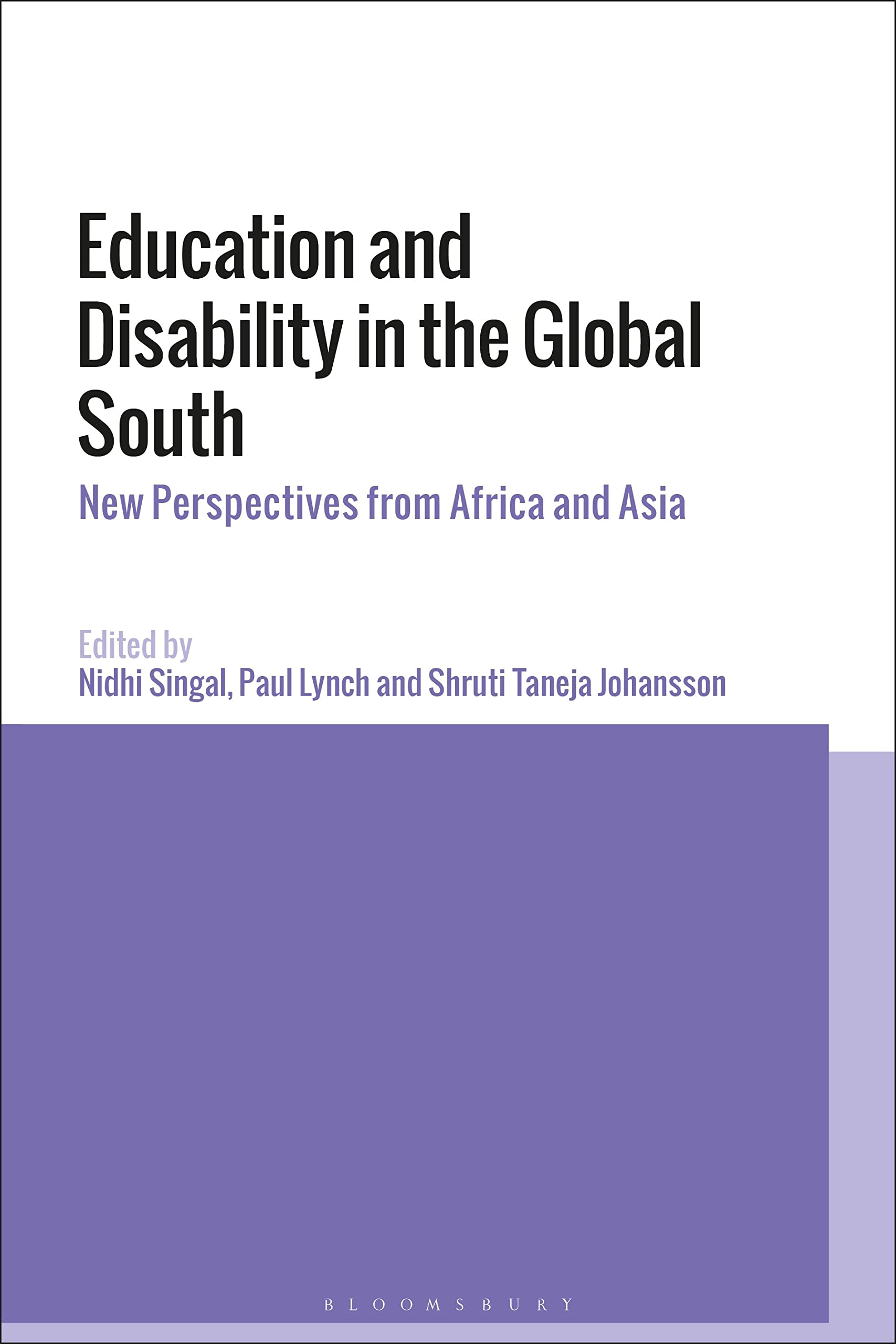 Education and Disability in the Global South Education & Training