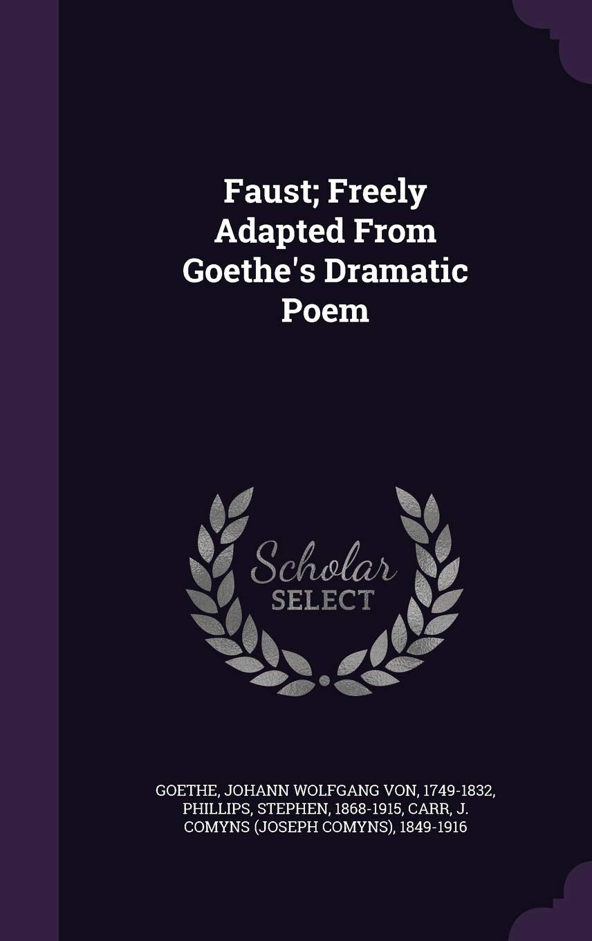 Faust; Freely Adapted From Goethe's Dramatic Poem Politics & History