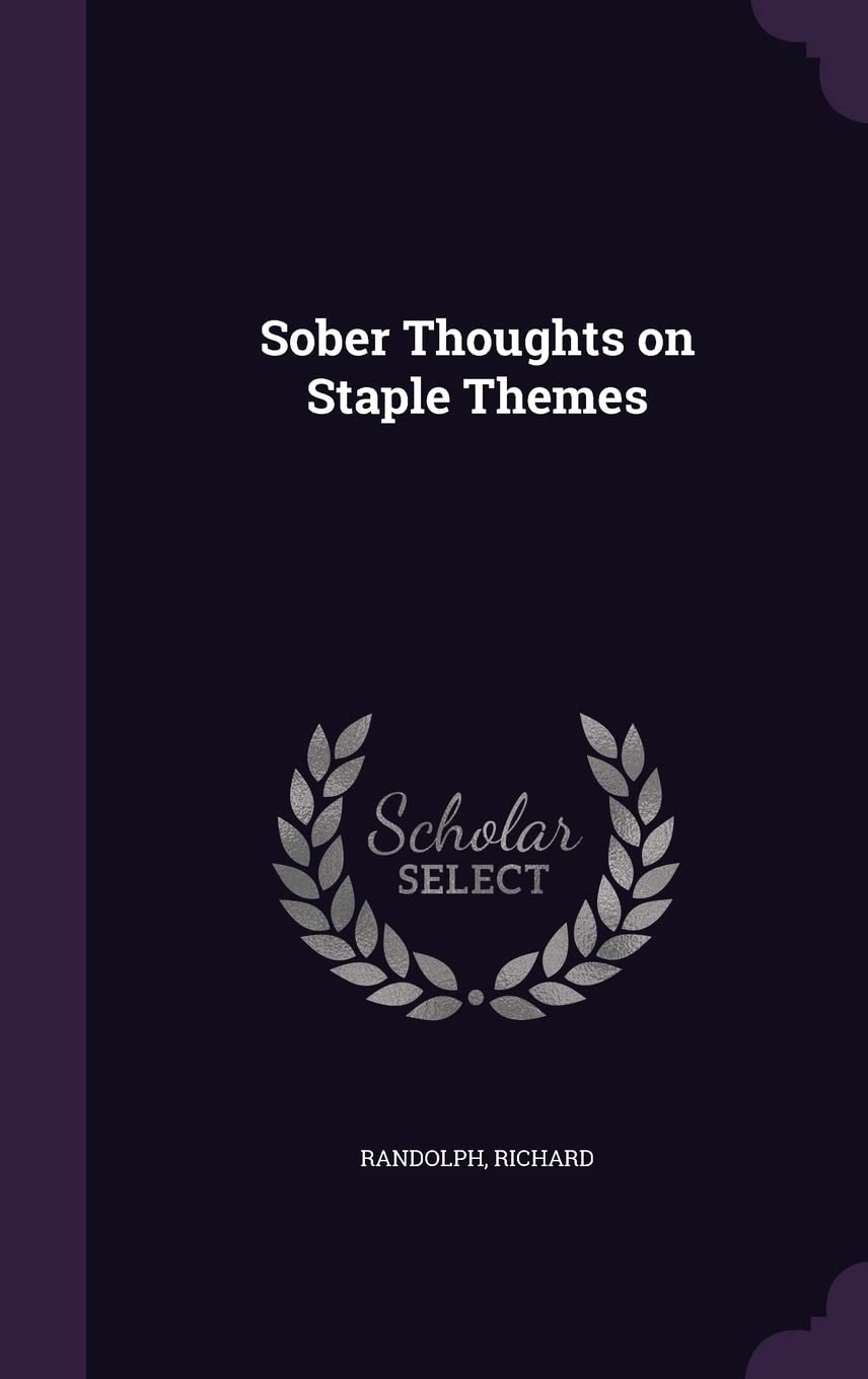 Product Image: Sober Thoughts on Staple Themes