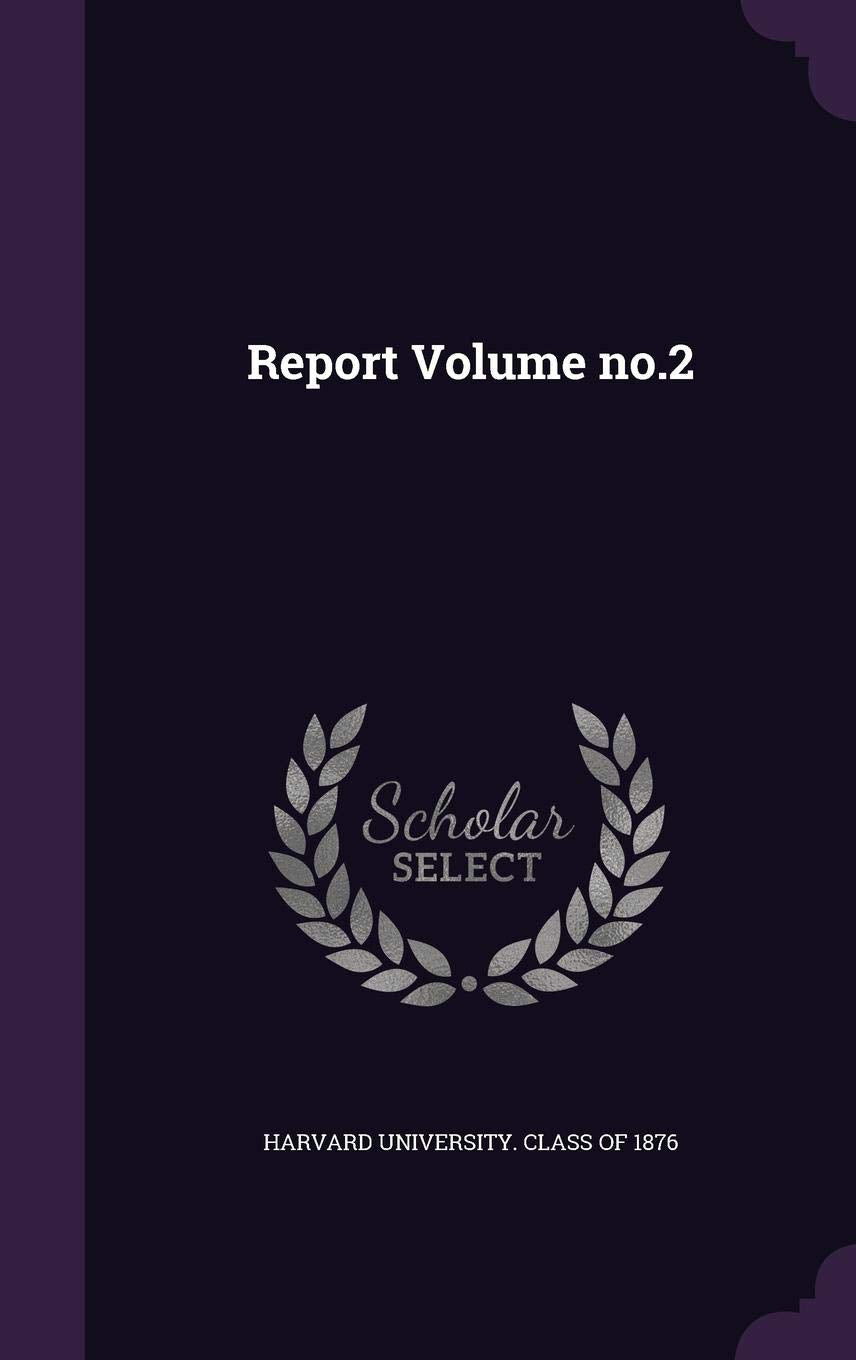 Product Image: Report Volume No.2