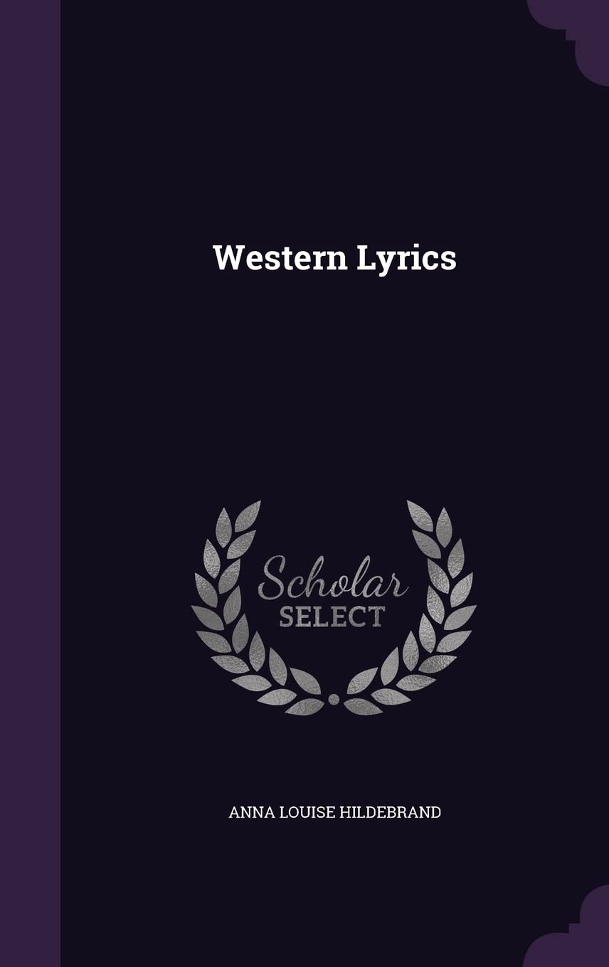 Product Image: Western Lyrics