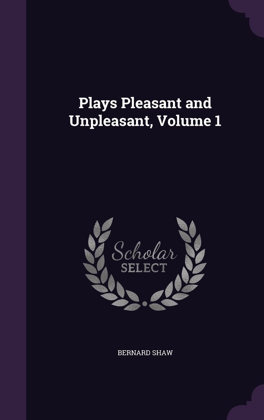 Product Image: Plays Pleasant and Unpleasant, Volume 1