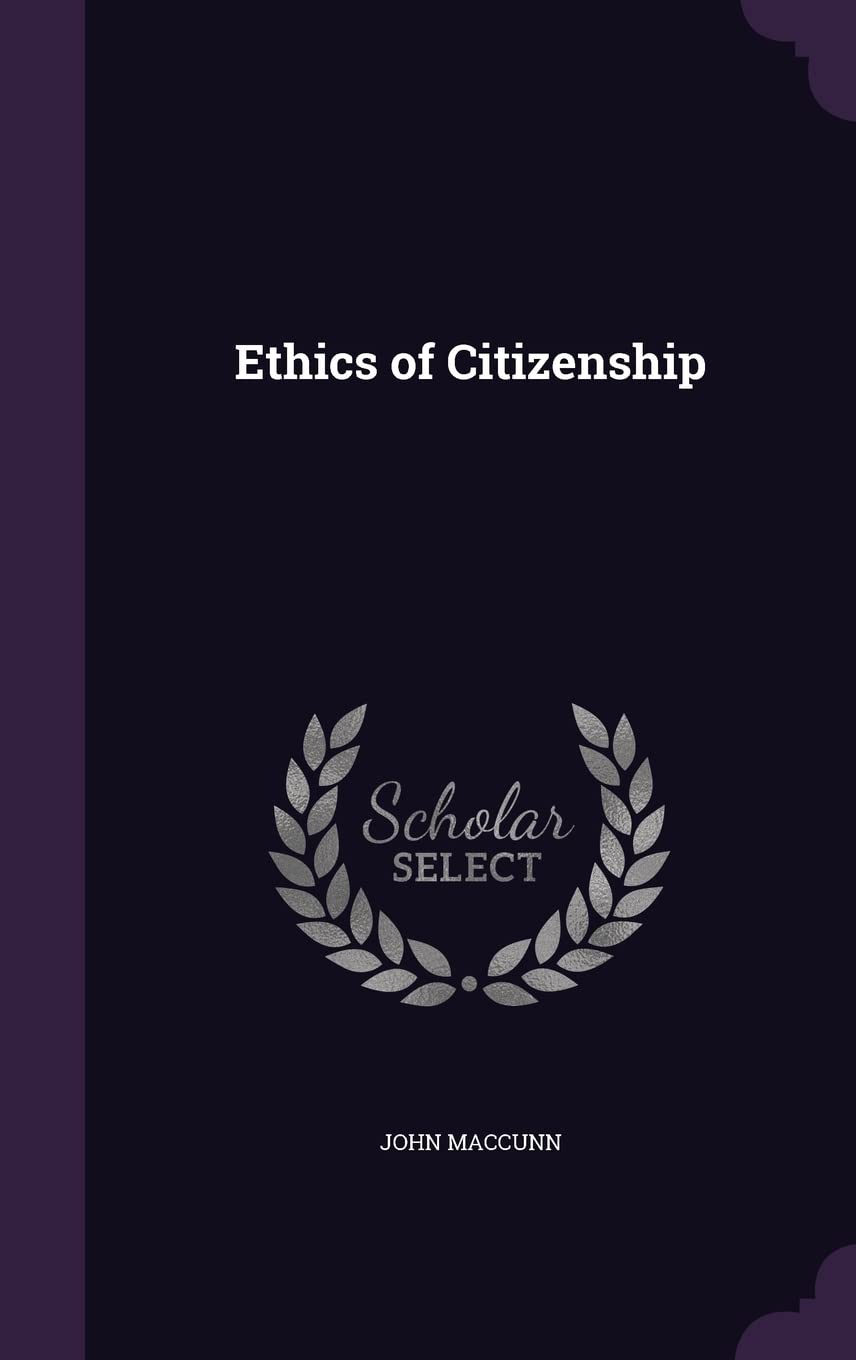 Product Image: Ethics of Citizenship