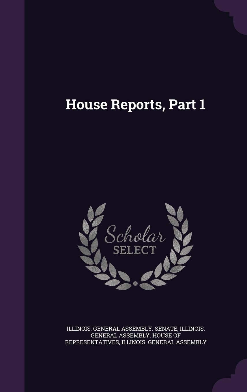Product Image: House Reports, Part 1