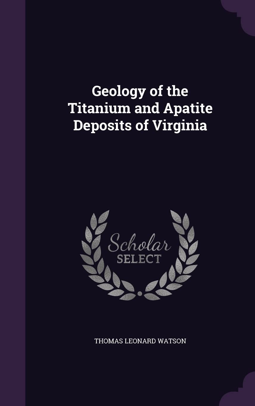 Geology of the Titanium and Apatite Deposits of Virginia Business & Technology