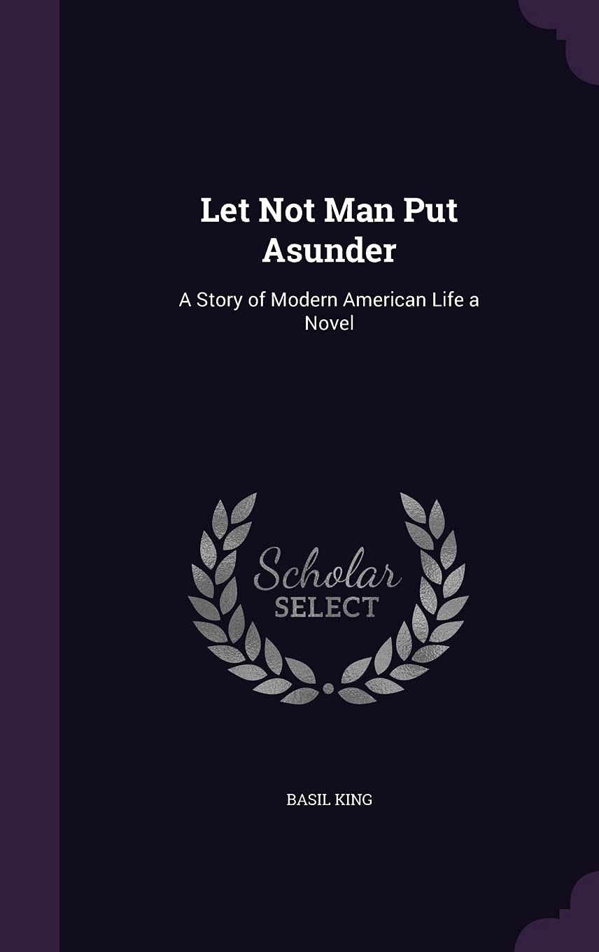 Let Not Man Put Asunder Politics & History