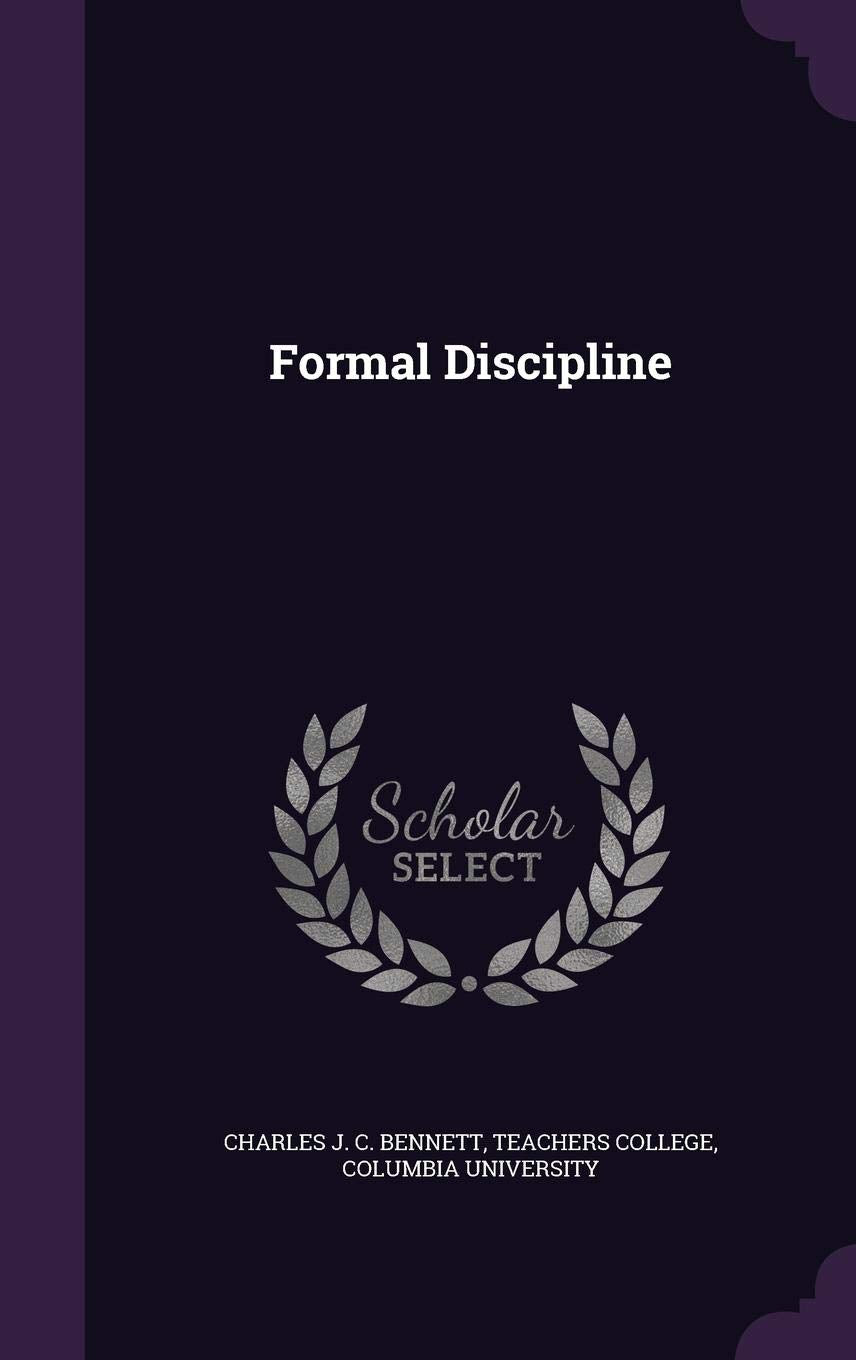 Product Image: Formal Discipline