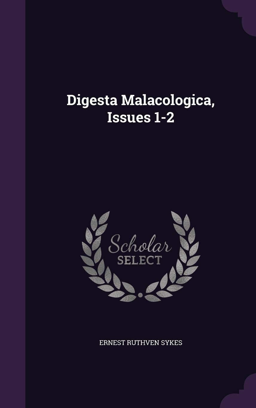 Product Image: Digesta Malacologica, Issues 1-2