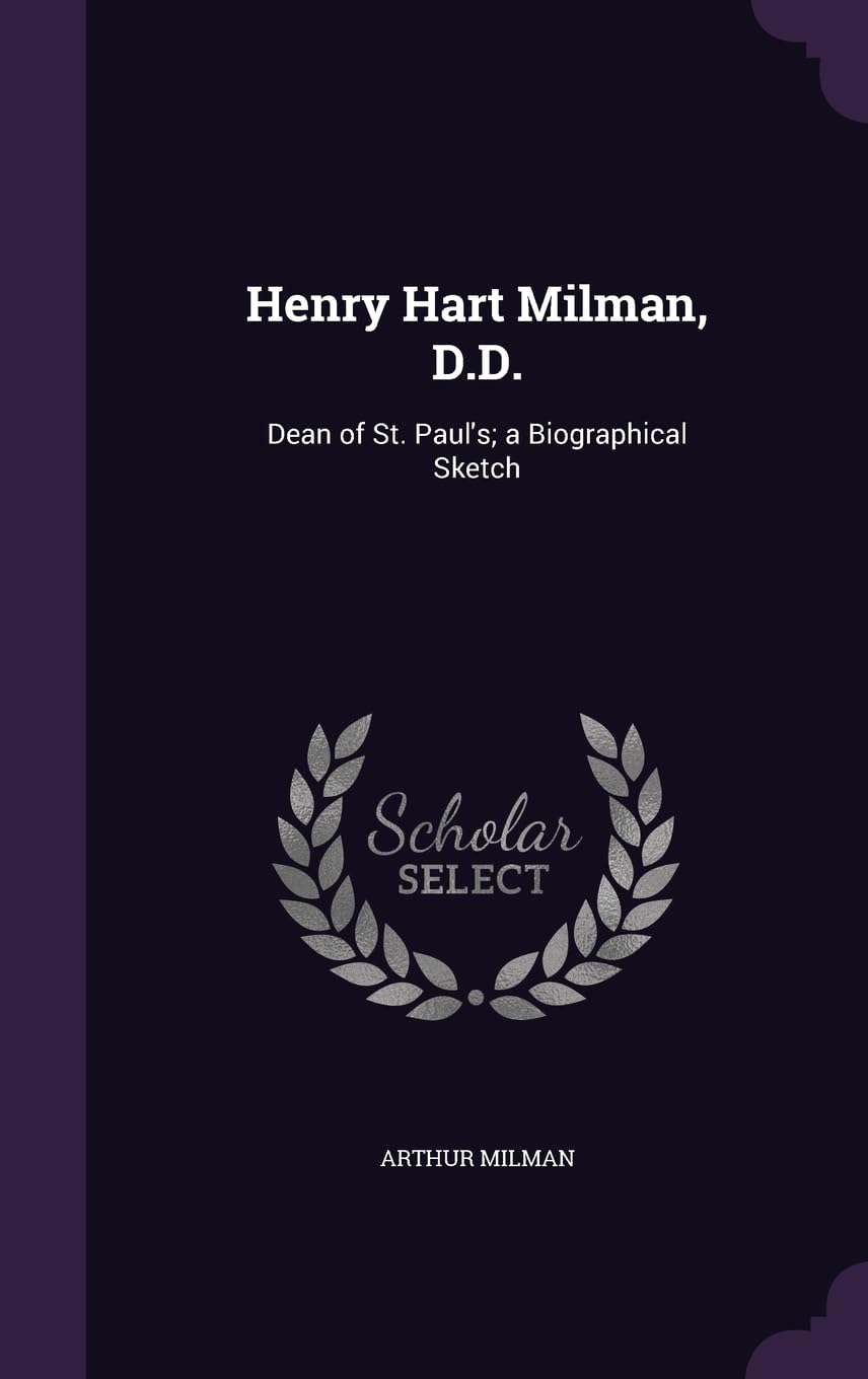 Product Image: Henry Hart Milman, D.D.