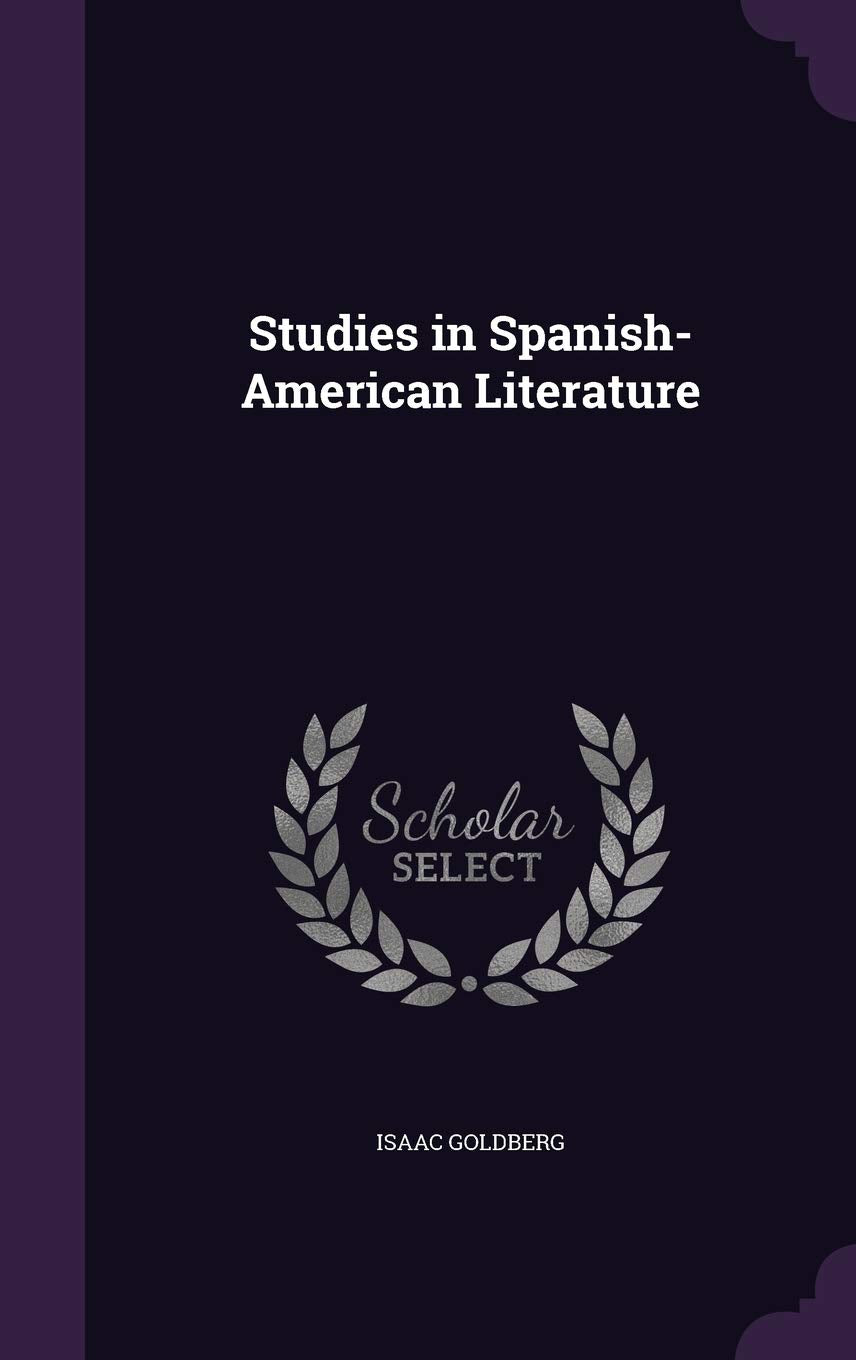 Studies in Spanish-American Literature Contemporary literature