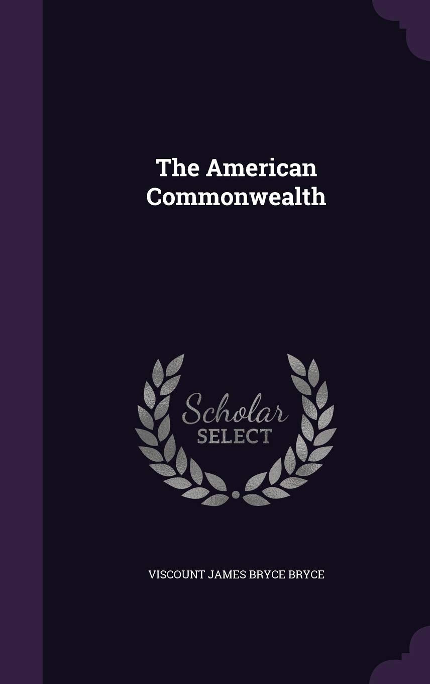 Product Image: The American Commonwealth