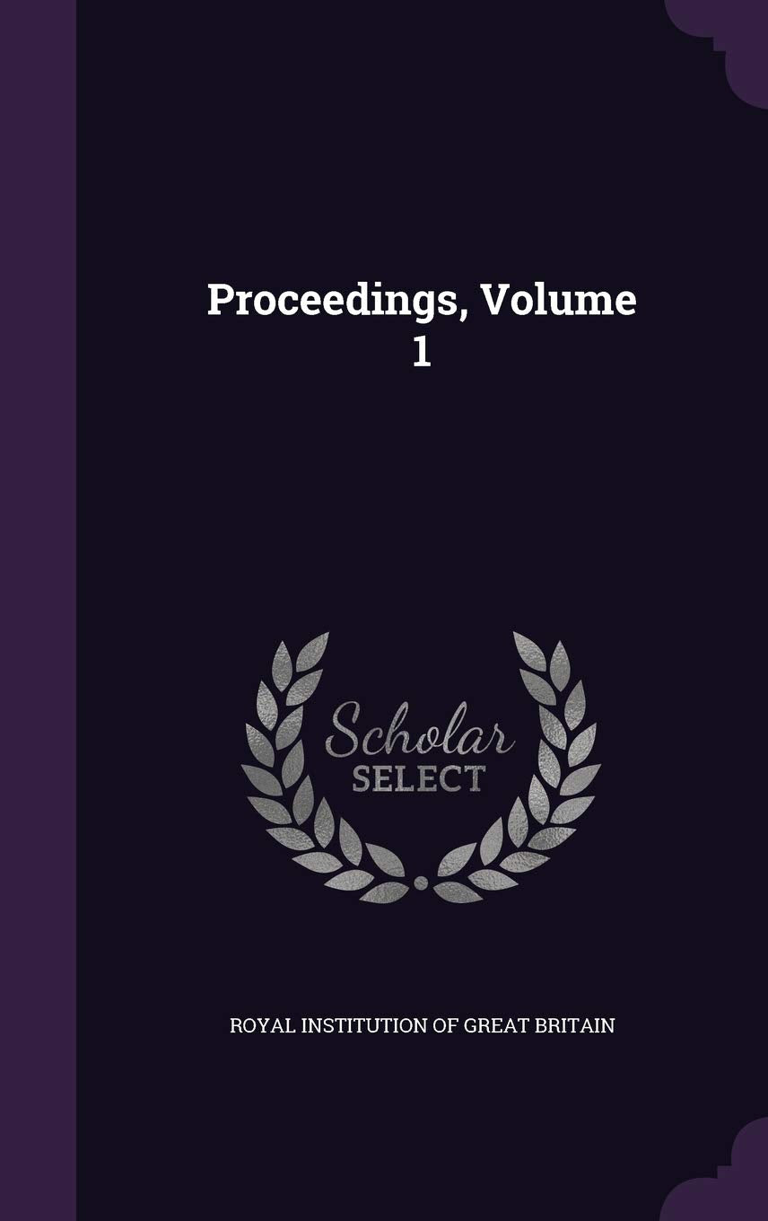 Proceedings, Volume 1 General education