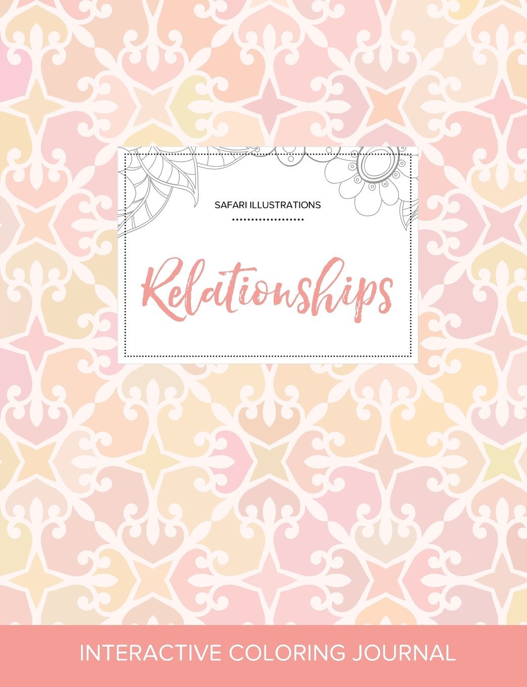 Adult Coloring Journal: Relationships (Safari Illustrations, Pastel Elegance) Arts & Music