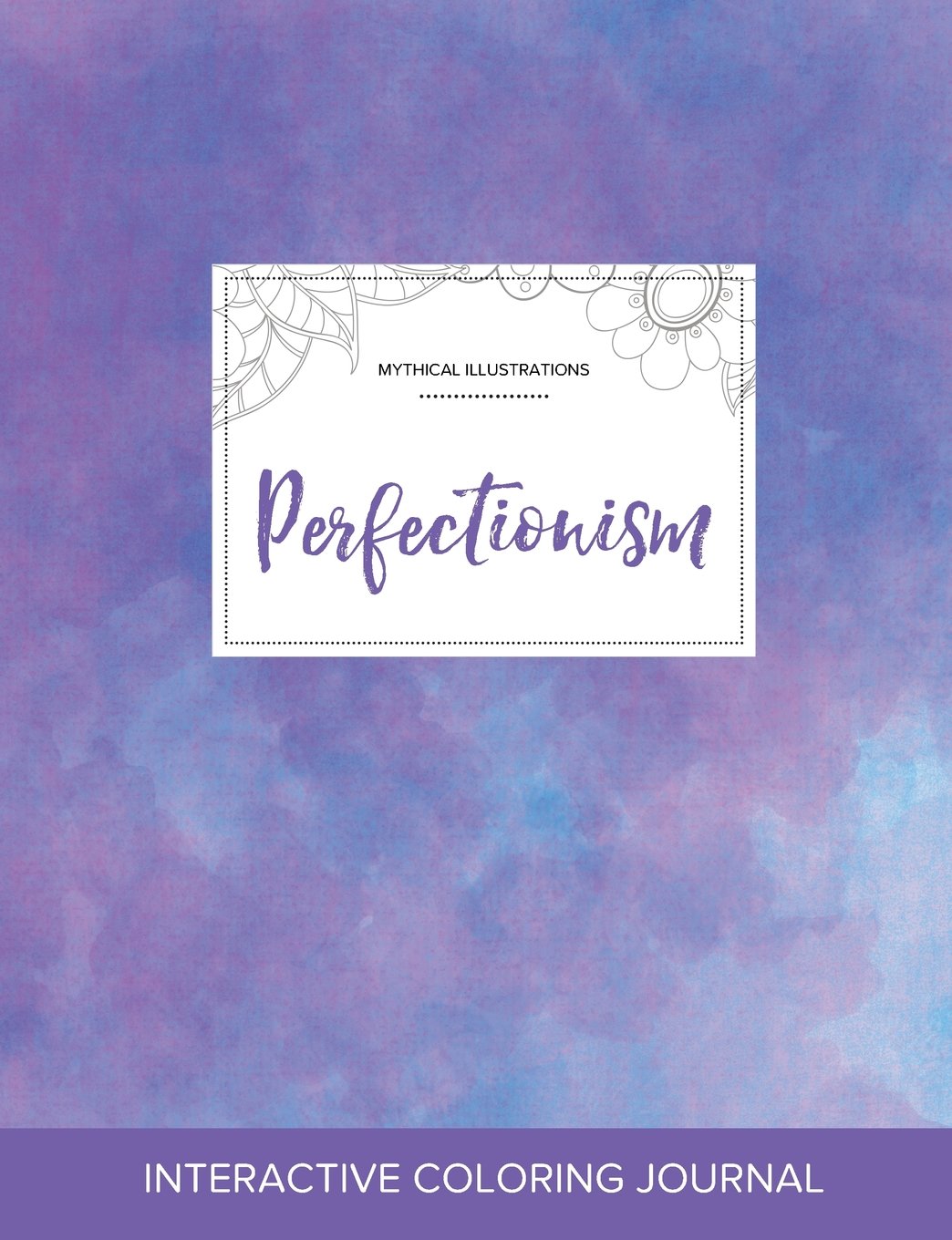 Adult Coloring Journal: Perfectionism (Mythical Illustrations, Purple Mist) Arts & Music