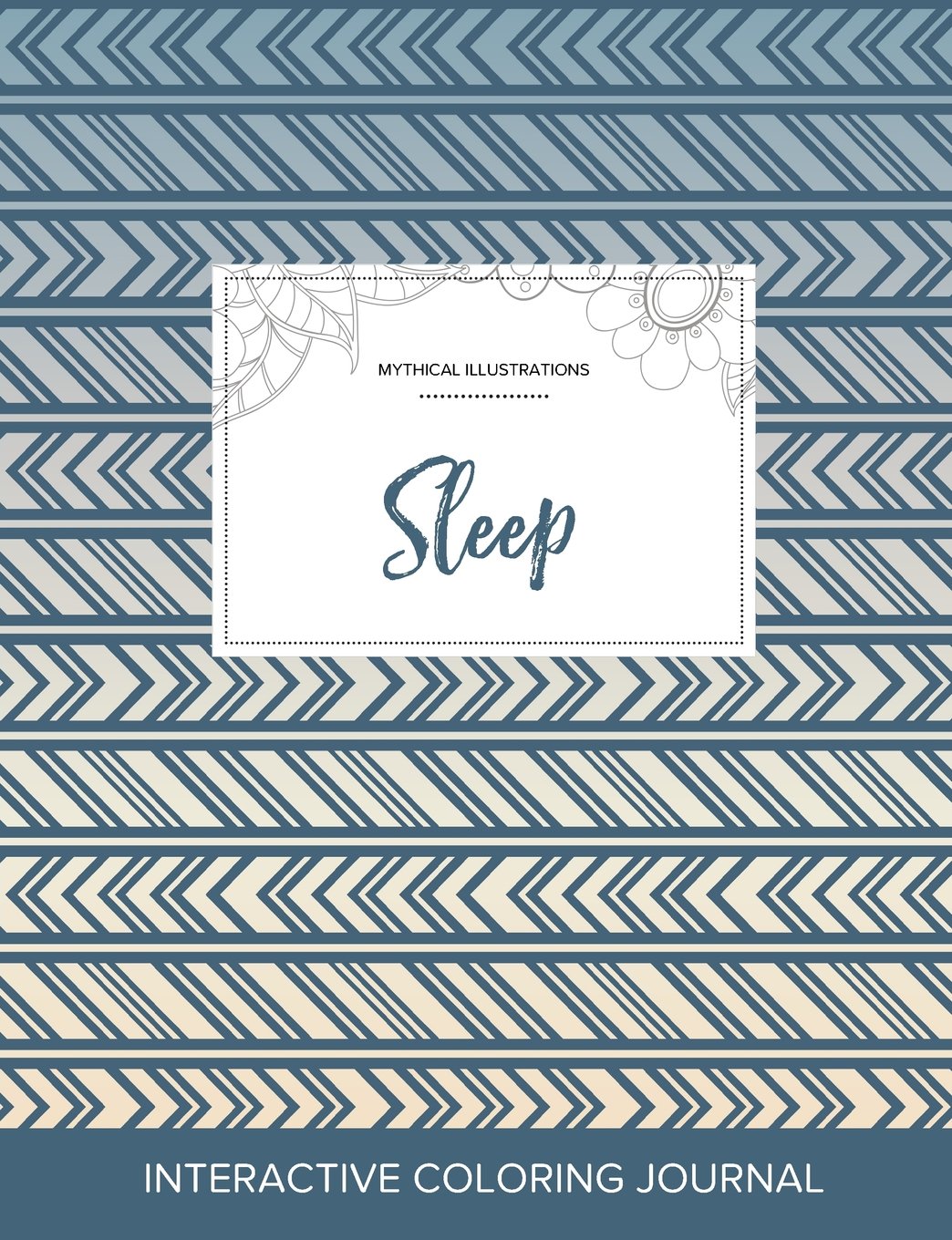 Adult Coloring Journal: Sleep (Mythical Illustrations, Tribal) Arts & Music