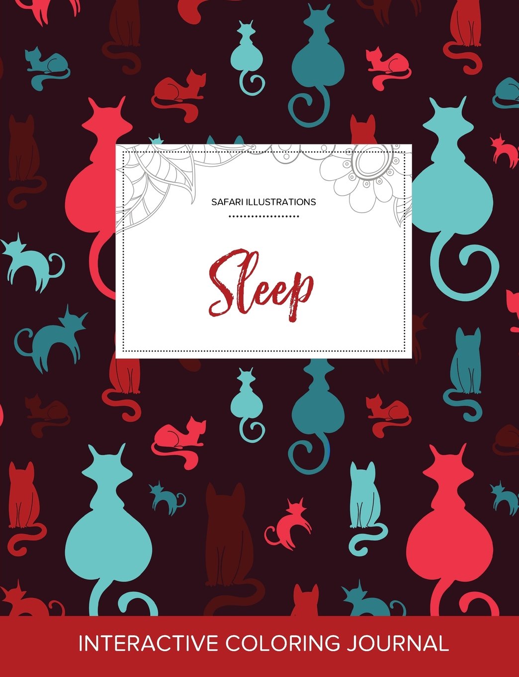 Adult Coloring Journal: Sleep (Safari Illustrations, Cats) Arts & Music
