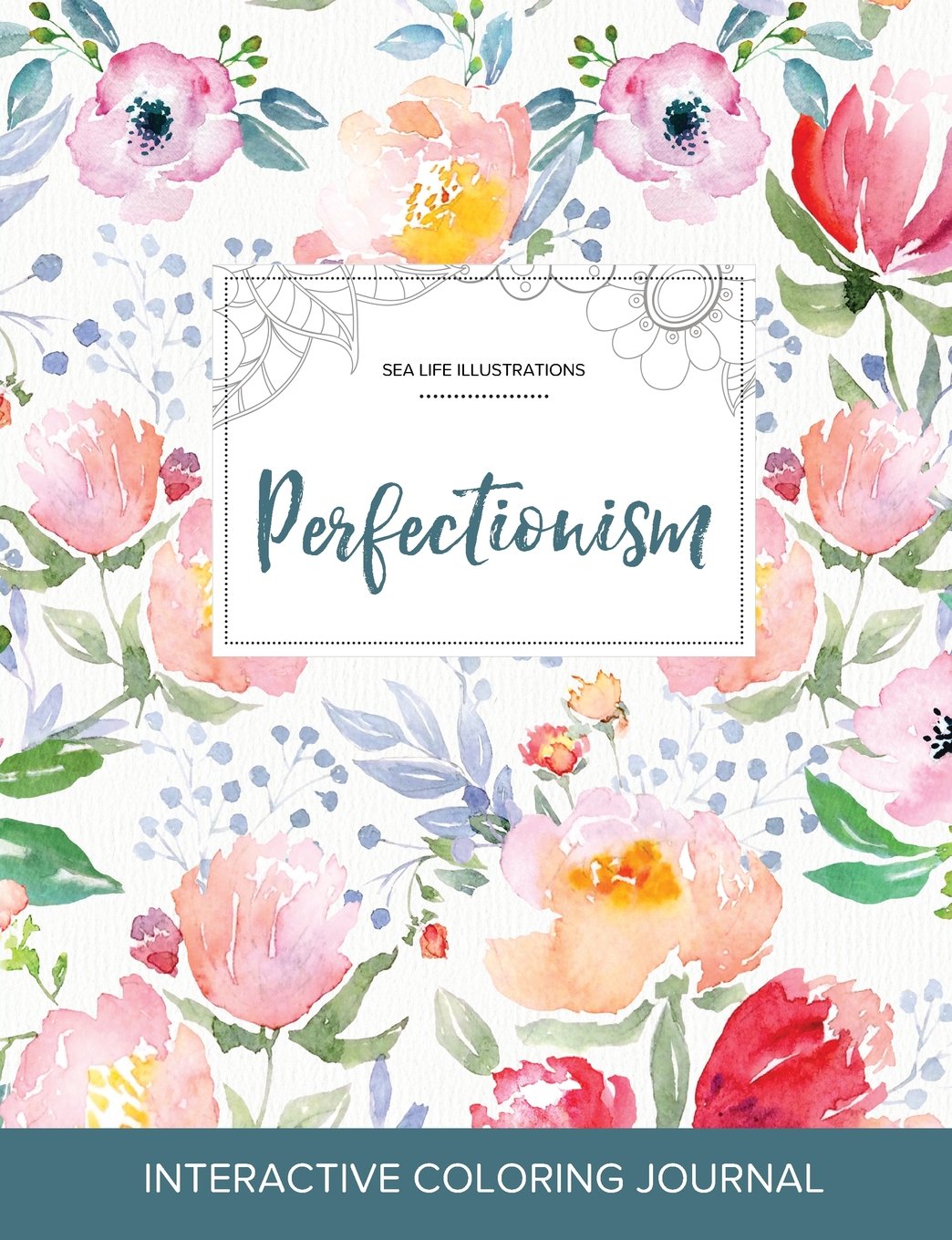 Adult Coloring Journal: Perfectionism (Sea Life Illustrations, La Fleur) Arts & Music