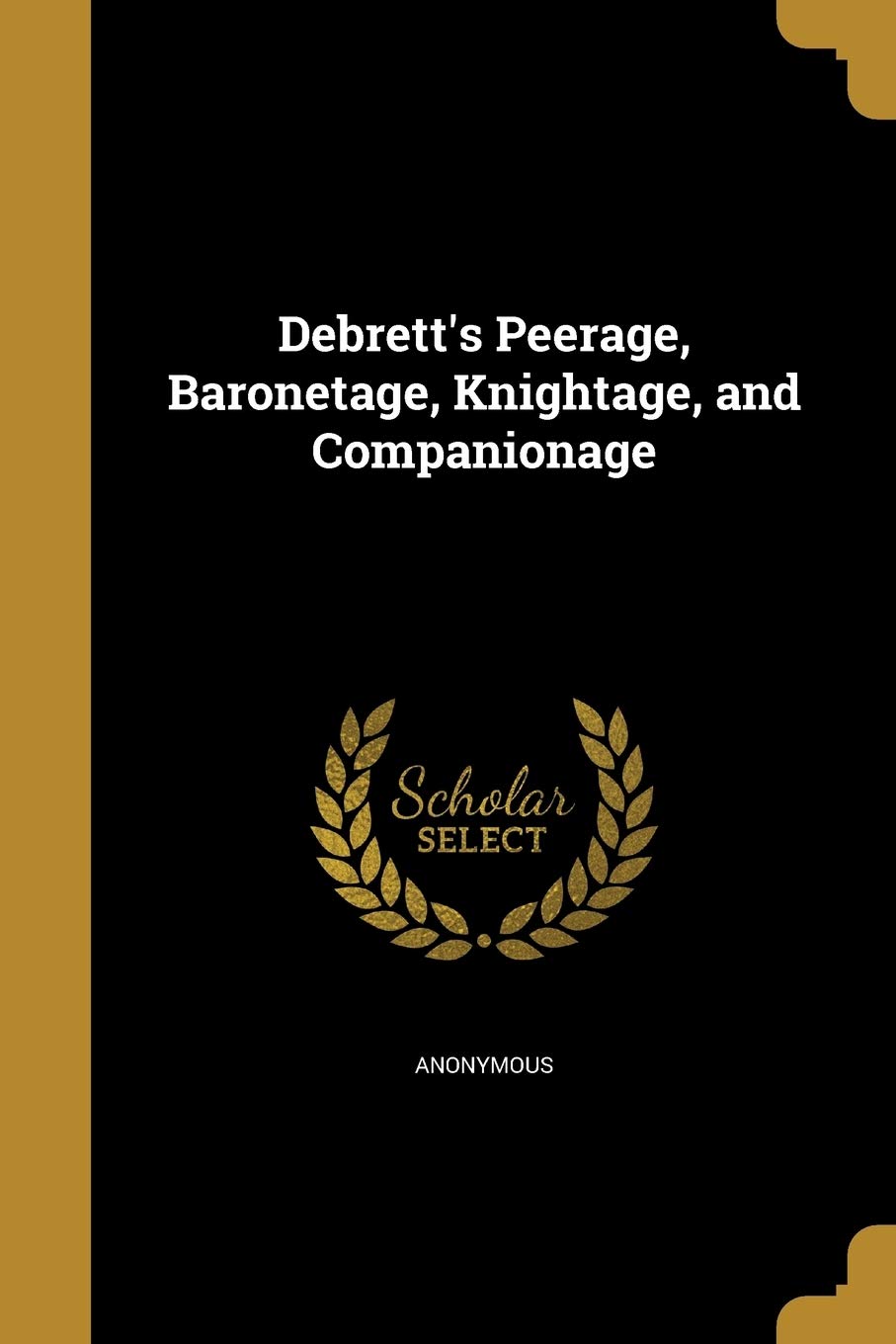 Product Image: DEBRETTS PEERAGE BARONETAGE KN