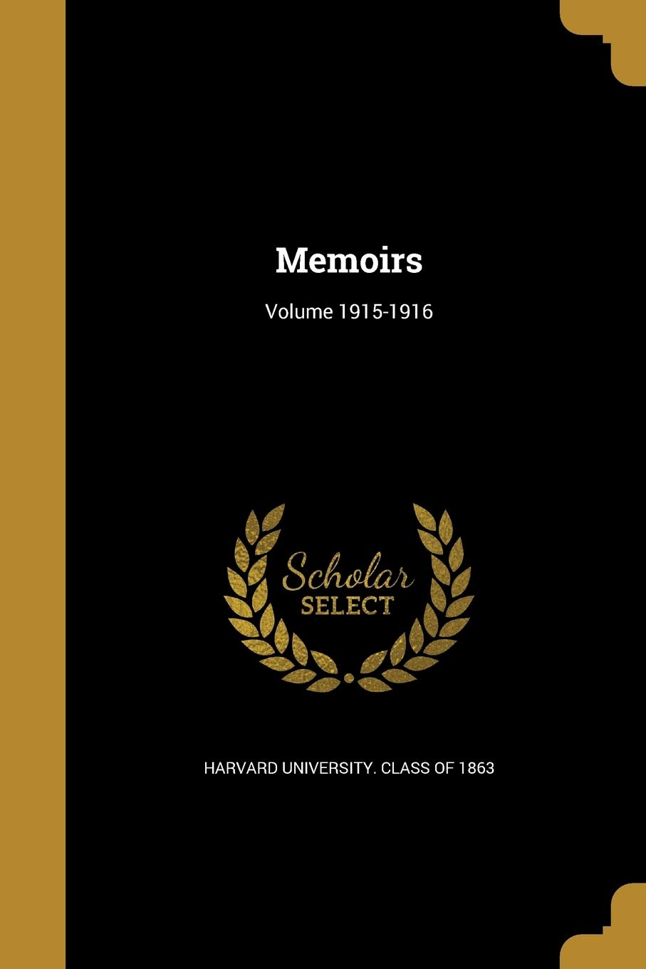 MEMOIRS VOLUME 1915-1916 Social Sciences