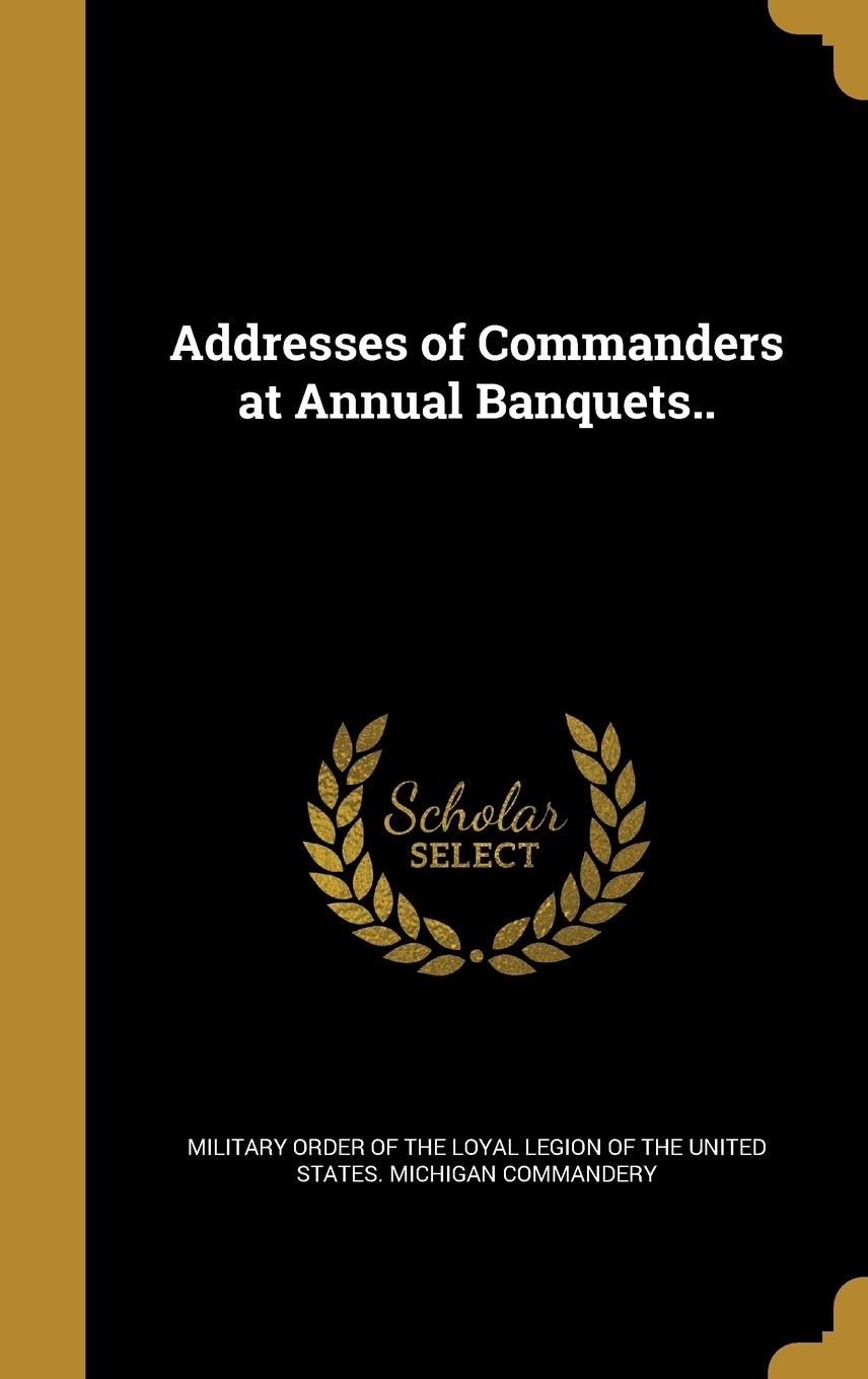 ADDRESSES OF COMMANDERS AT ANN Film, Art & Culture