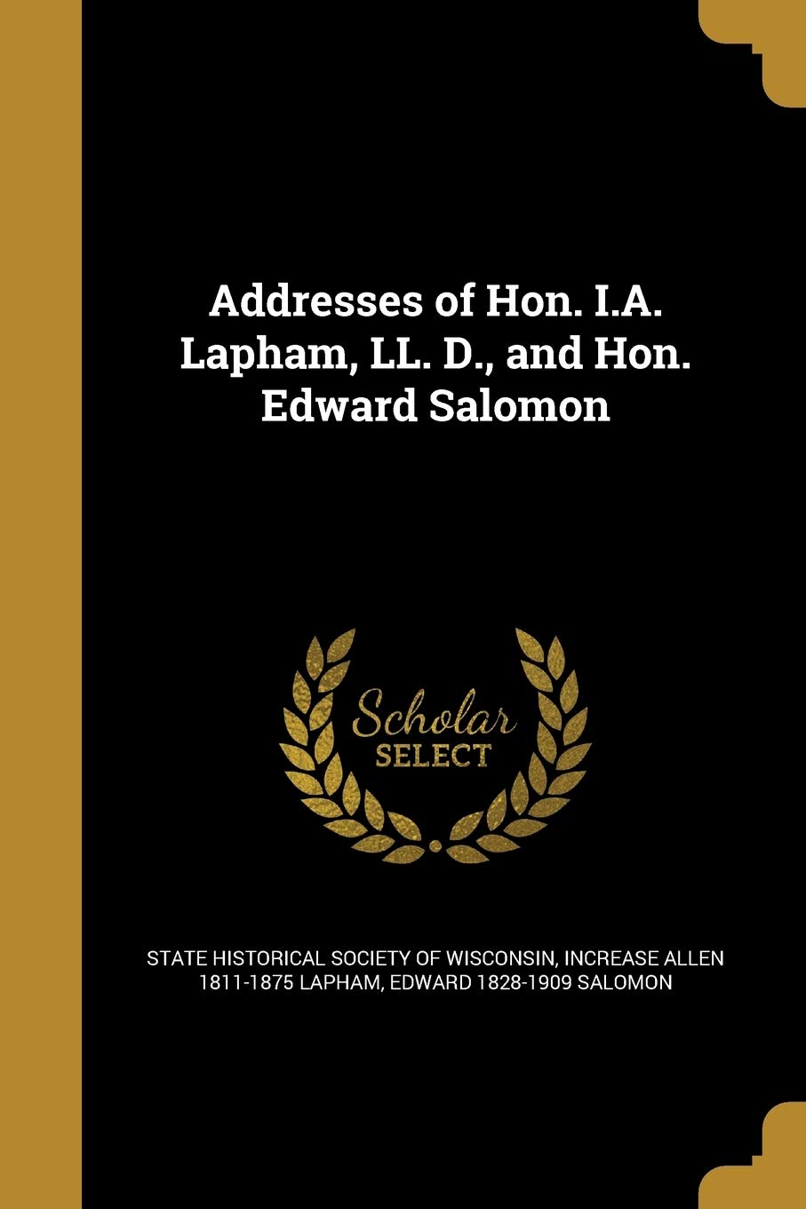 ADDRESSES OF HON IA LAPHAM LL Social Sciences