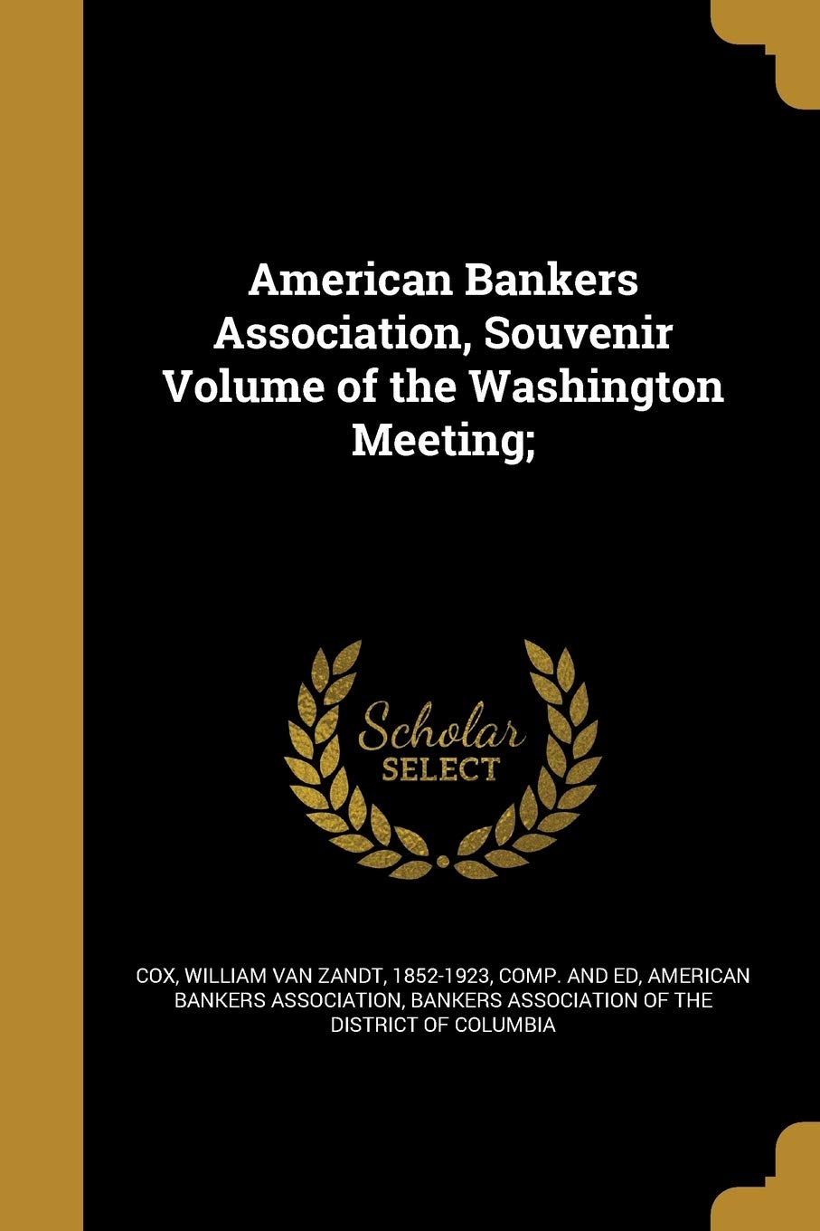AMER BANKERS ASSN SOUVENIR VOL Social Sciences