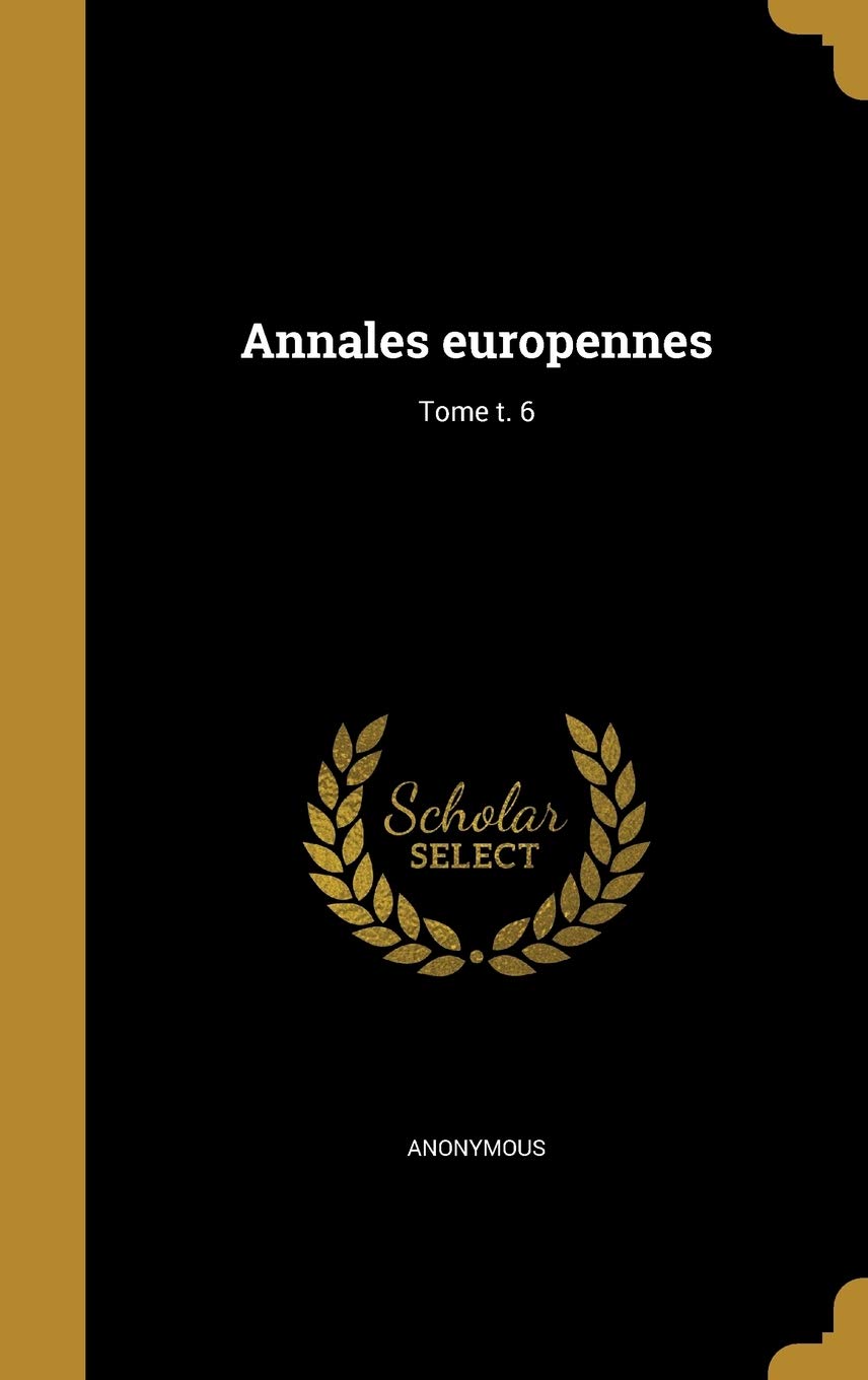 FRE-ANNALES EUROPENNES TOME T Film, Art & Culture