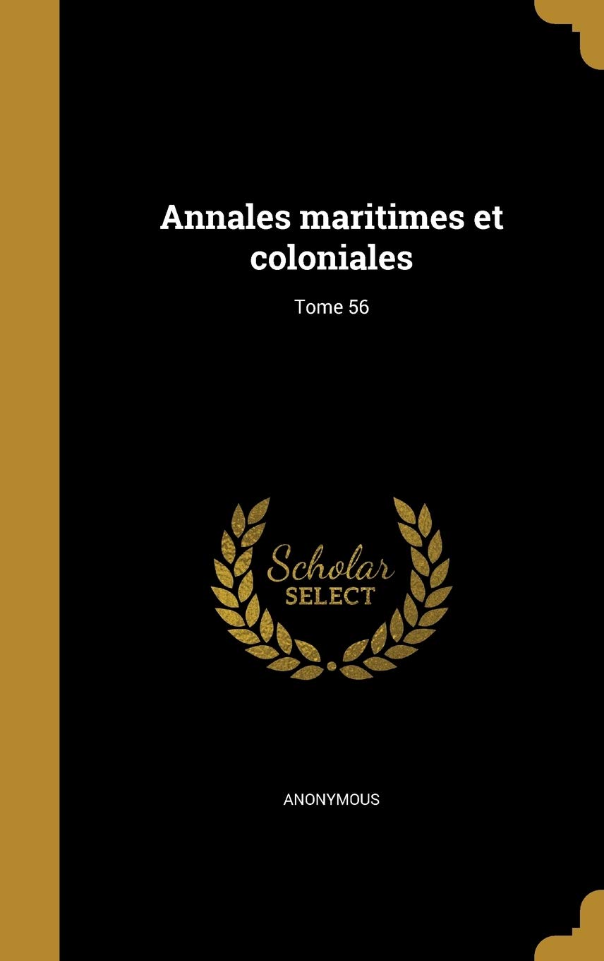 Product Image: FRE-ANNALES MARITIMES ET COLON