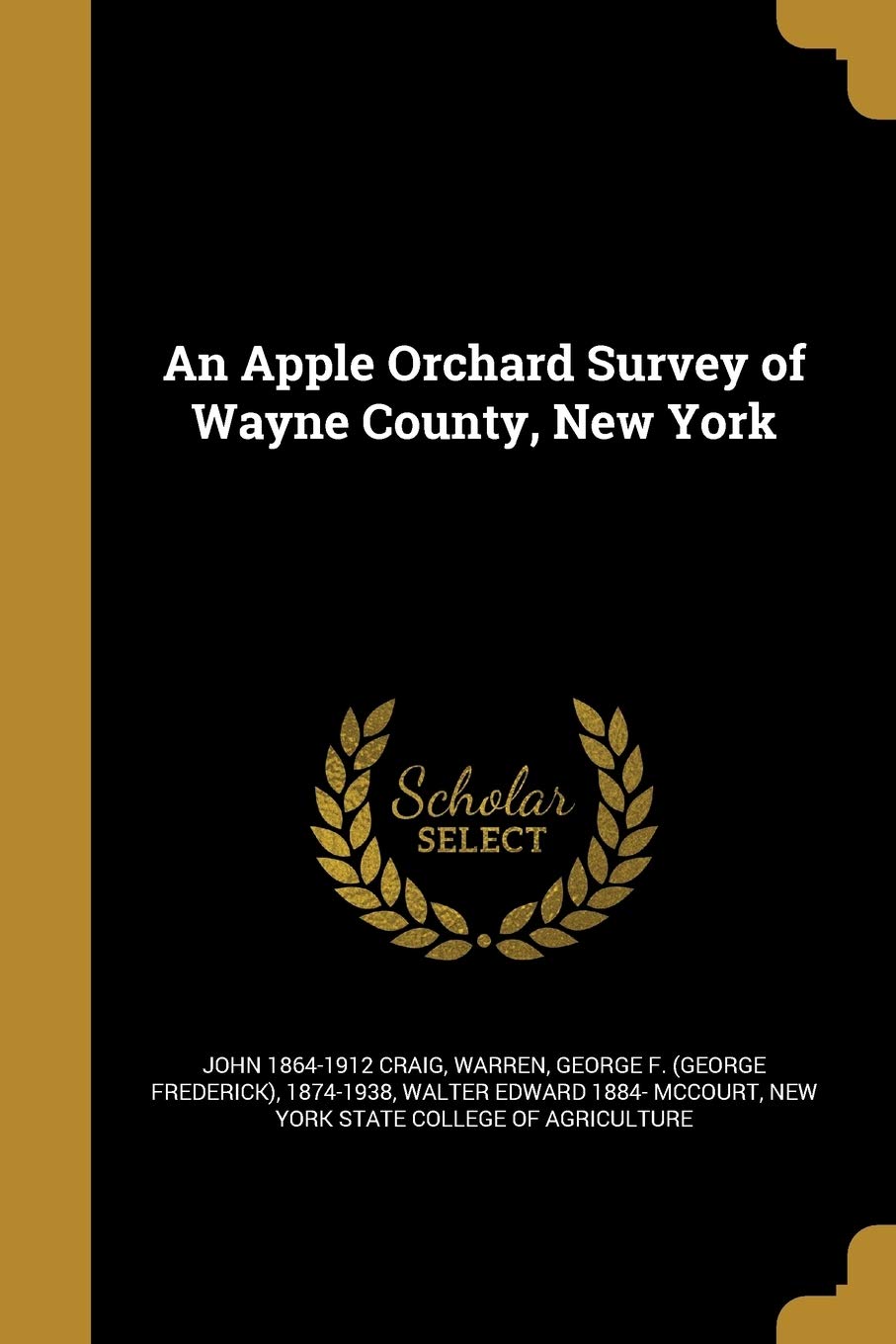 APPLE ORCHARD SURVEY OF WAYNE Social Sciences