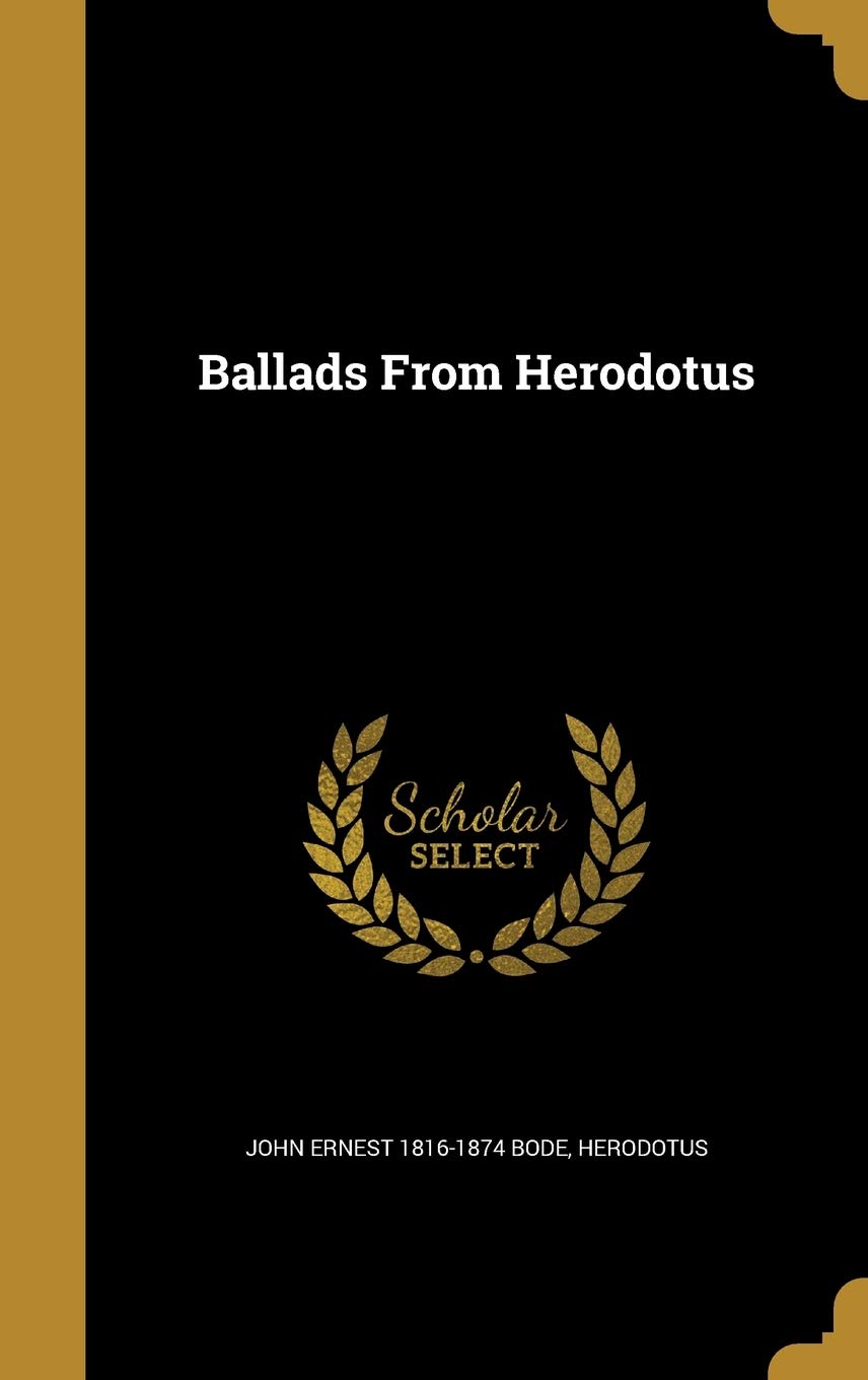 Product Image: BALLADS FROM HERODOTUS