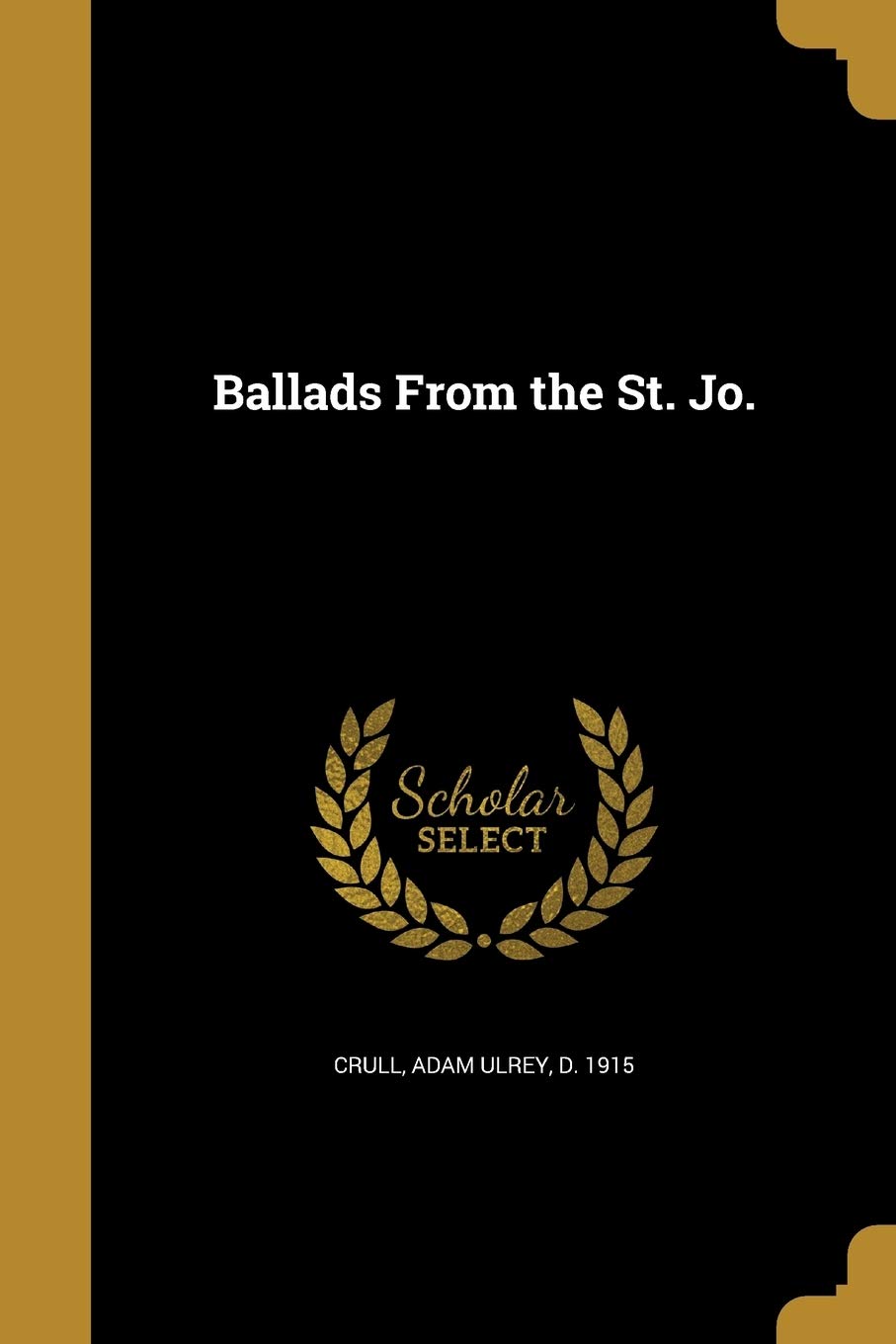 BALLADS FROM THE ST JO Social Sciences