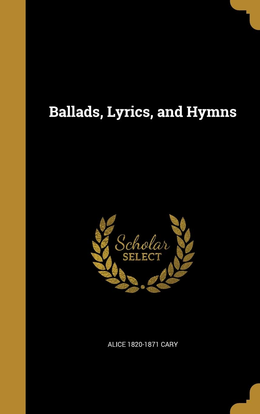 BALLADS LYRICS & HYMNS Film, Art & Culture