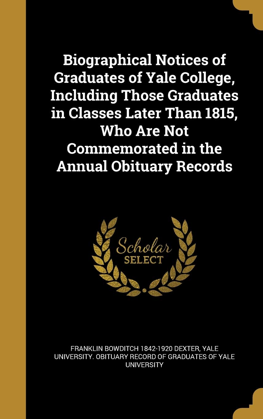 BIOGRAPHICAL NOTICES OF GRADUA Film, Art & Culture