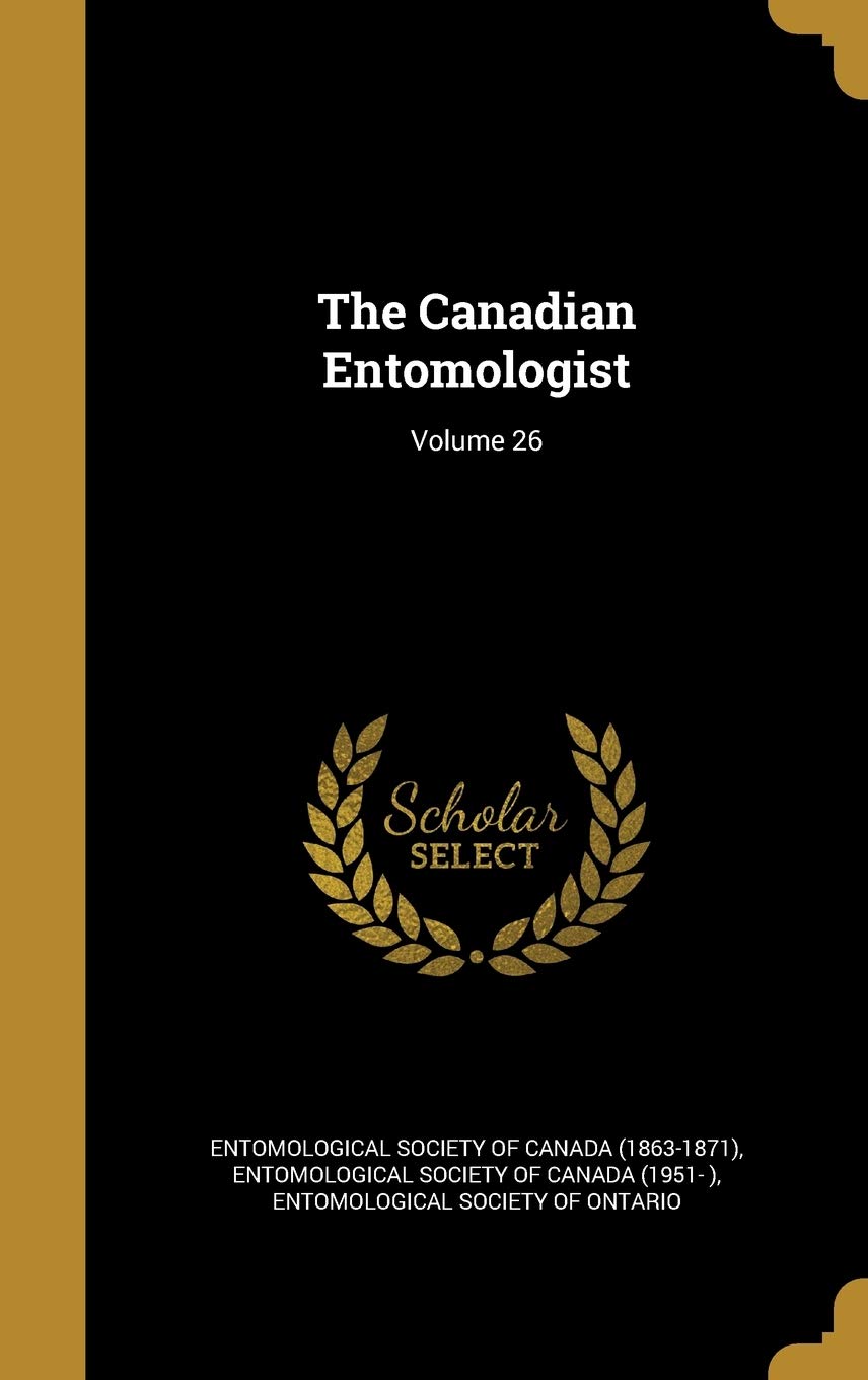 CANADIAN ENTOMOLOGIST V26 Film, Art & Culture
