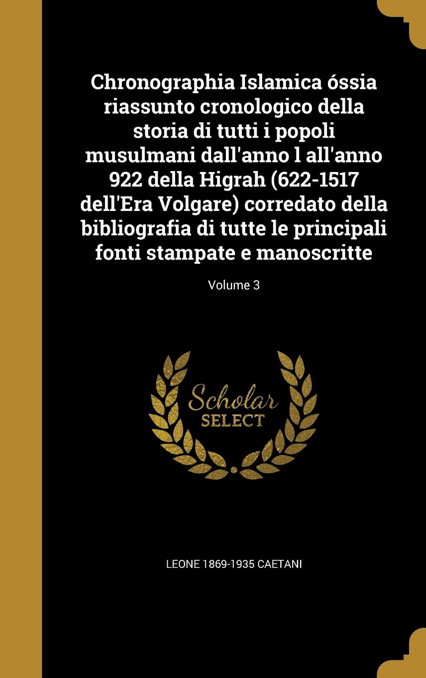 ITA-CHRONOGRAPHIA ISLAMICA OSS Film, Art & Culture