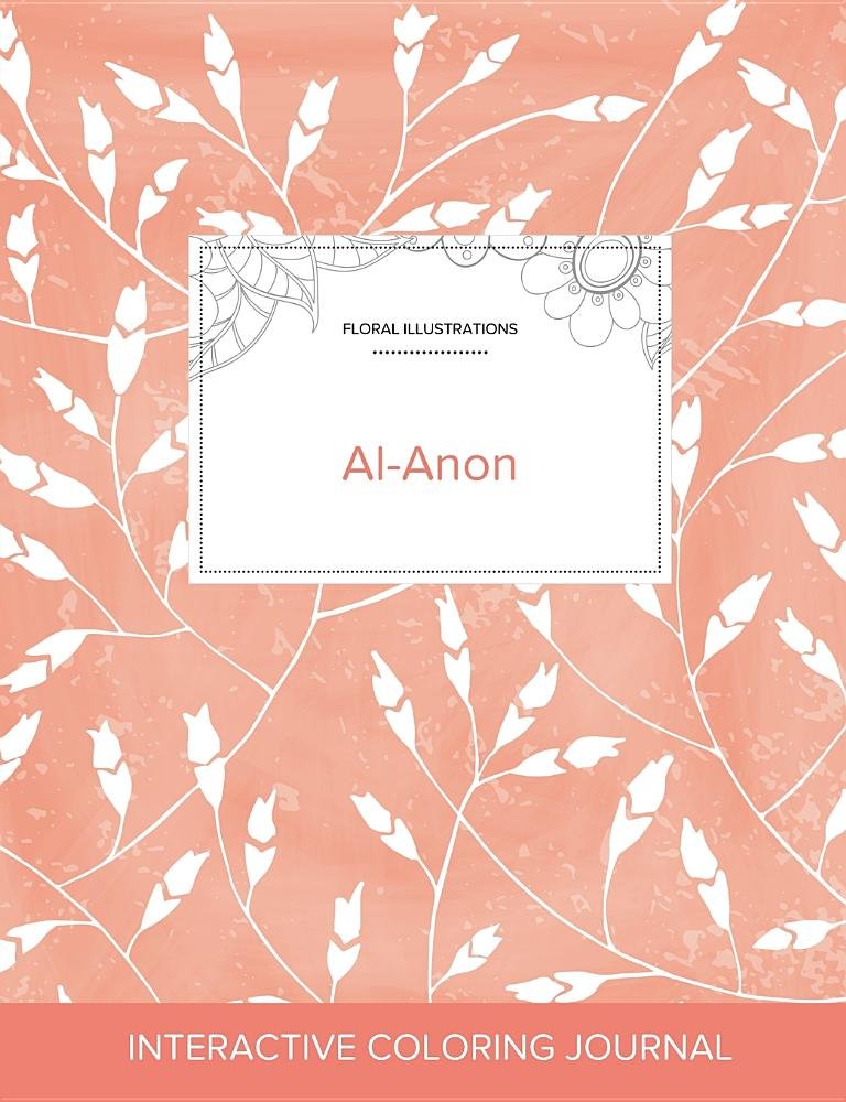 Adult Coloring Journal: Al-Anon (Floral Illustrations, Peach Poppies) Politics & History